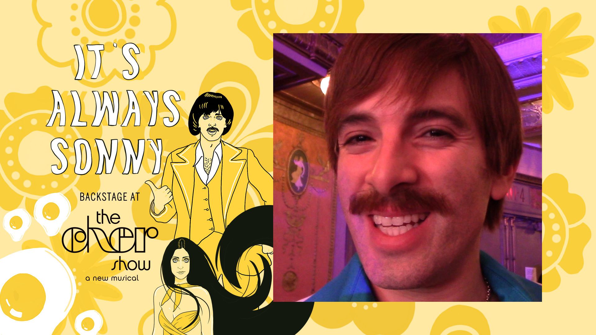 It's Always Sonny: Backstage at 'The Cher Show' with Jarrod Spector background