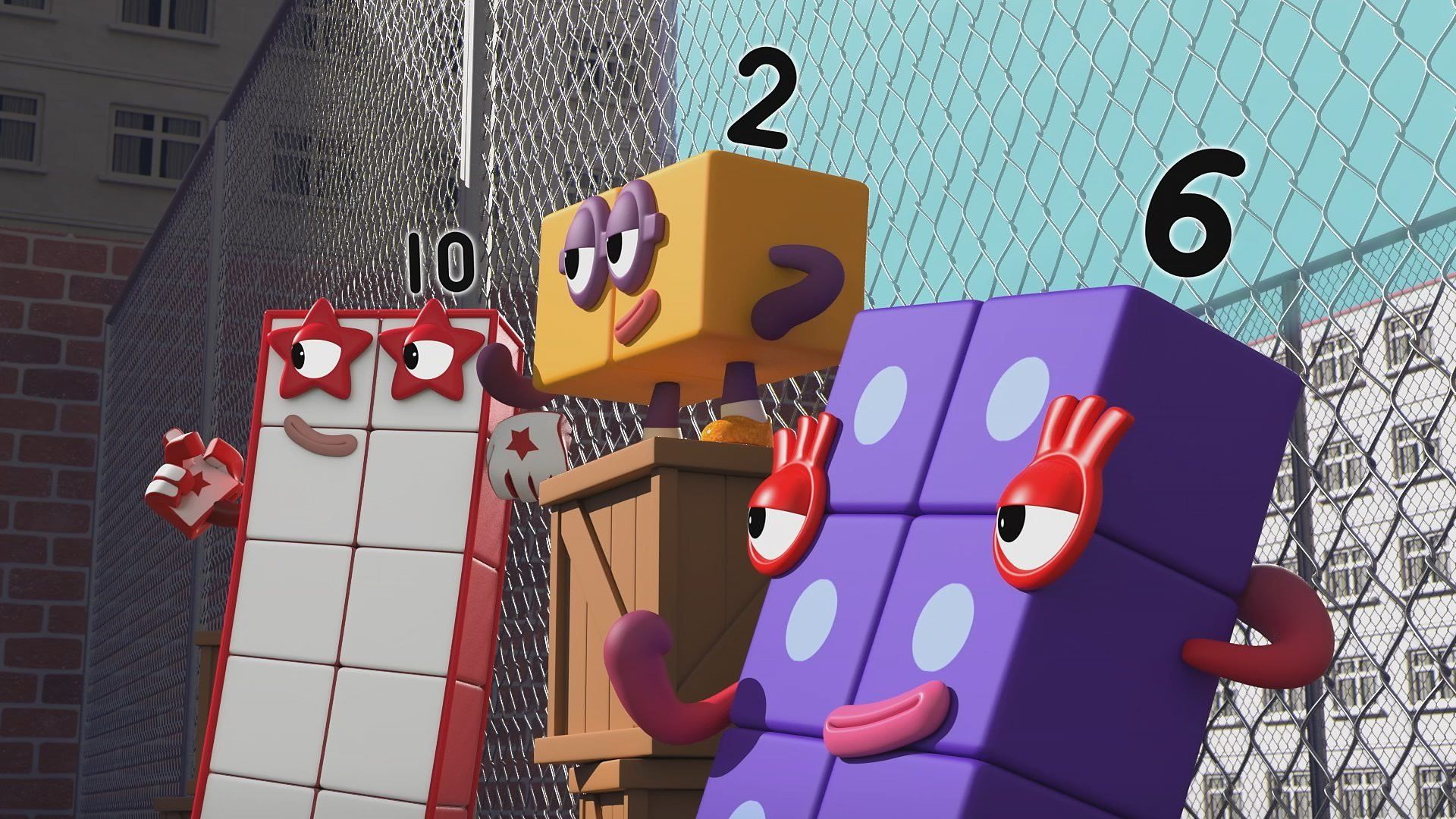 Numberblocks background