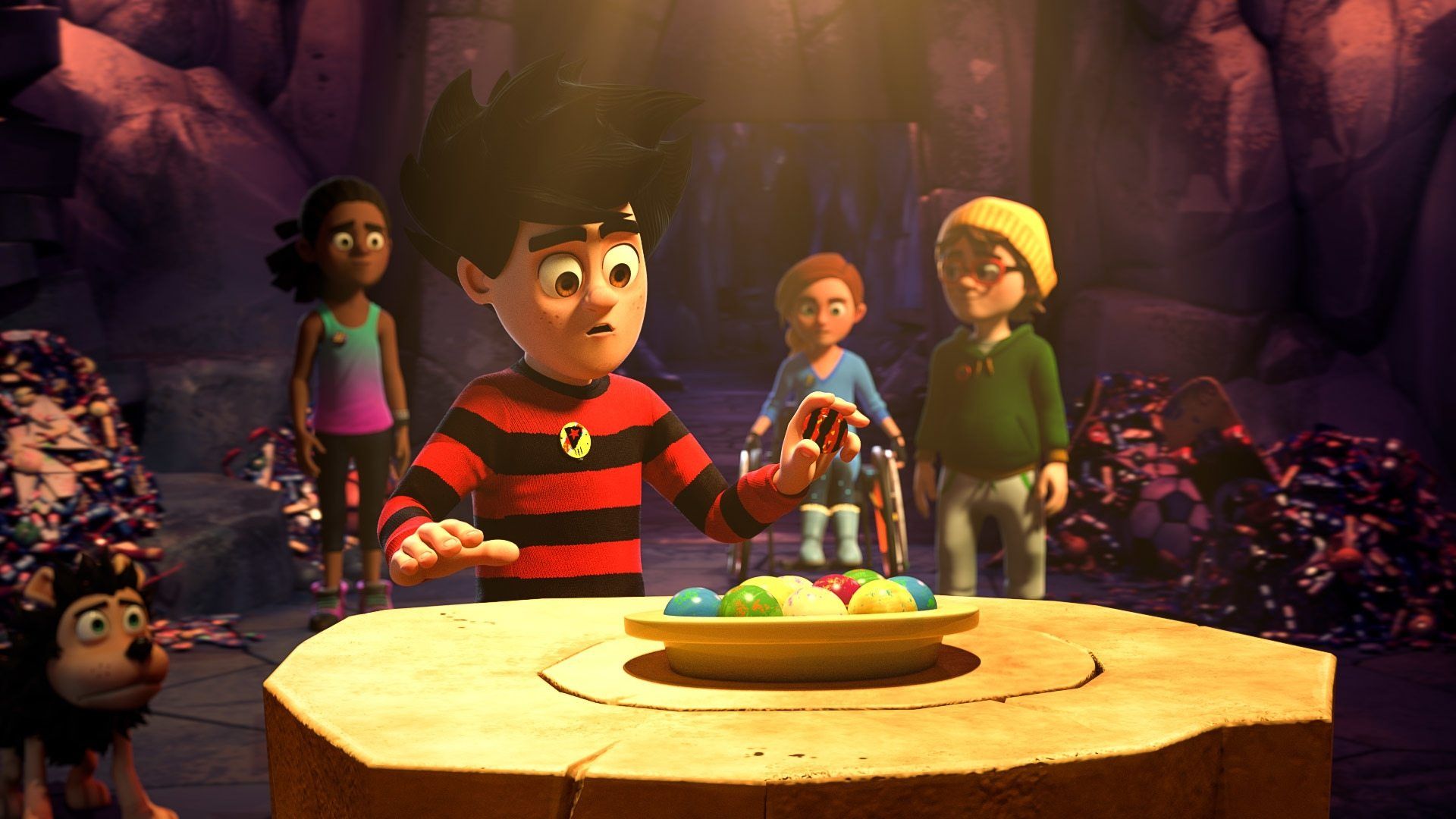 Dennis & Gnasher: Unleashed! background