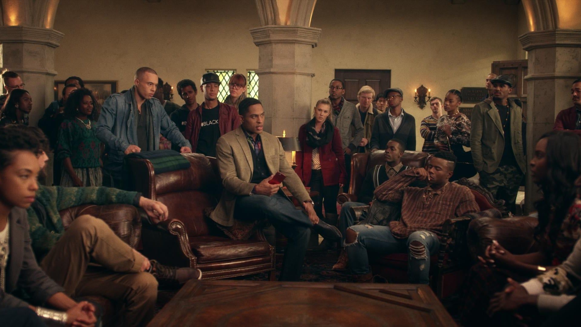Dear White People background
