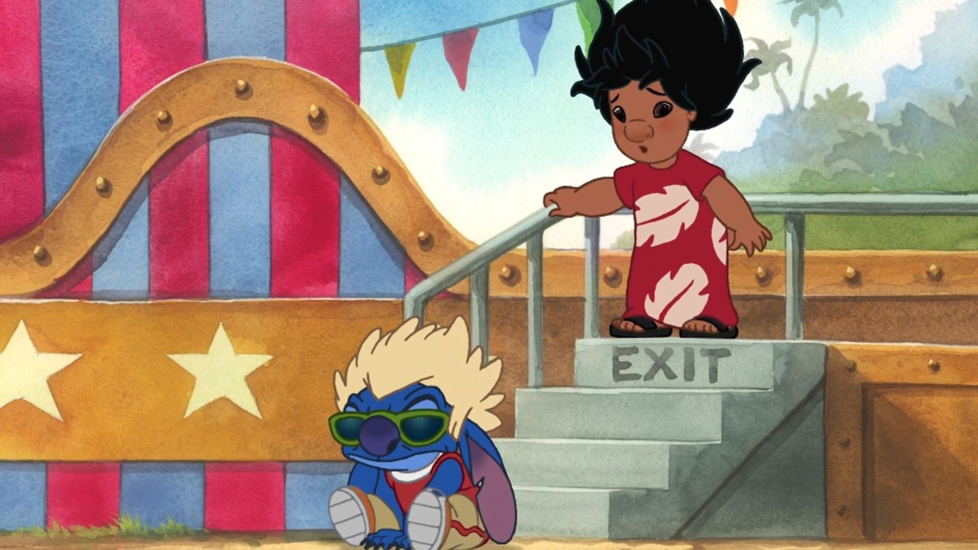 Lilo & Stitch: The Series background