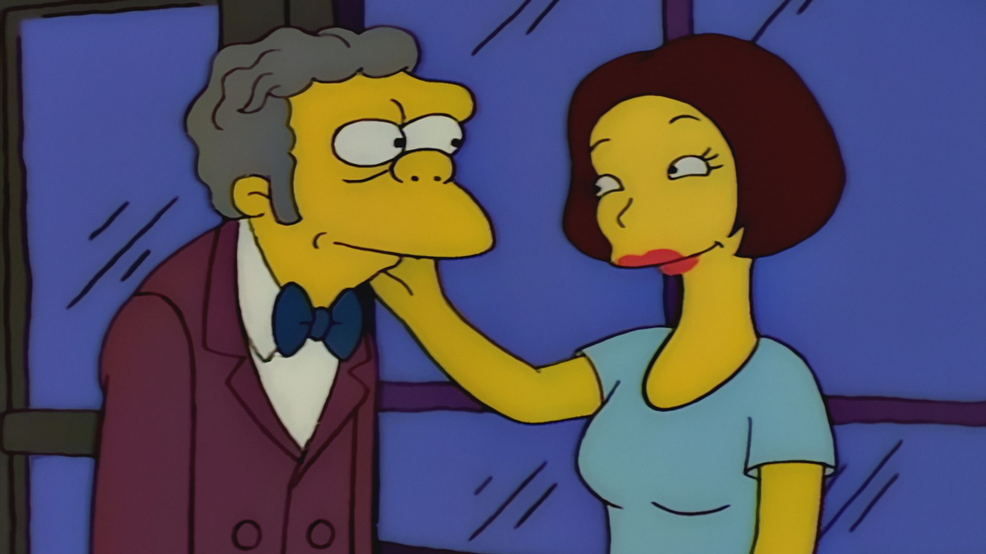 The Simpsons background