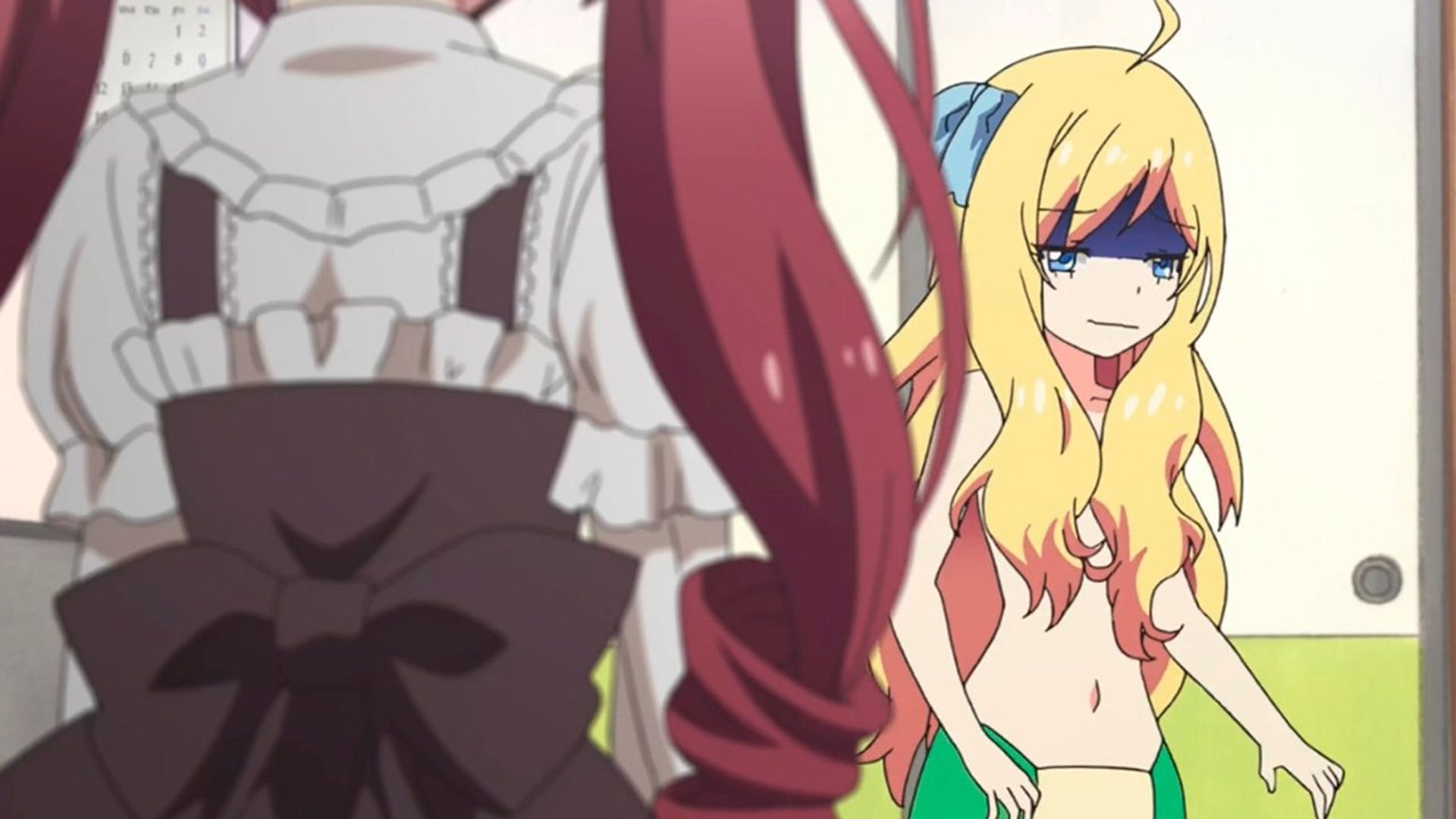 Jashin-chan Dropkick background