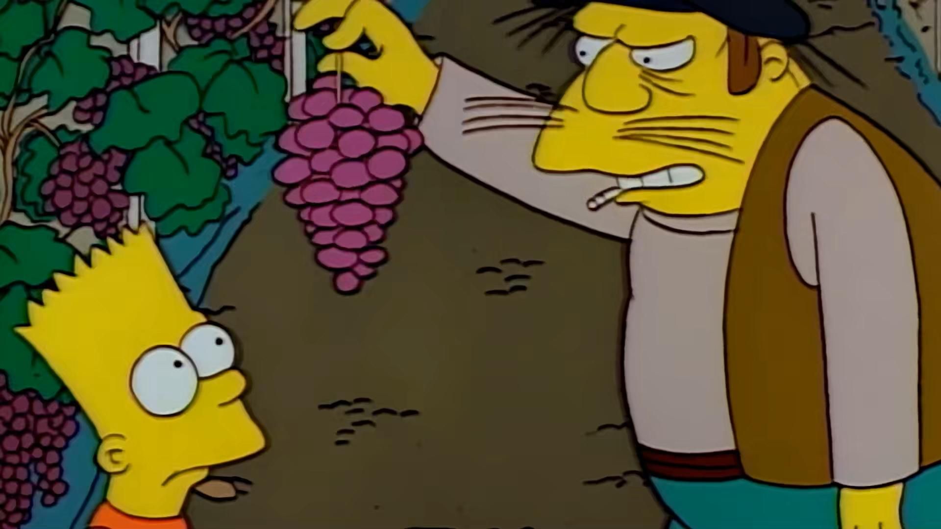 The Simpsons background