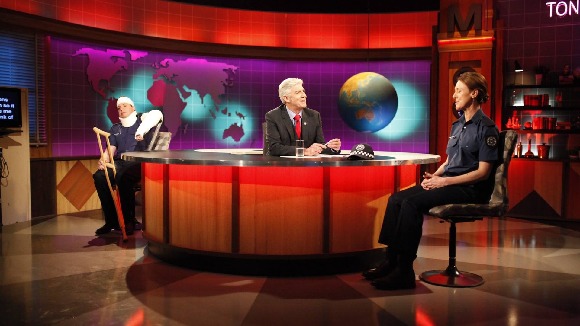 Shaun Micallef's Mad as Hell background
