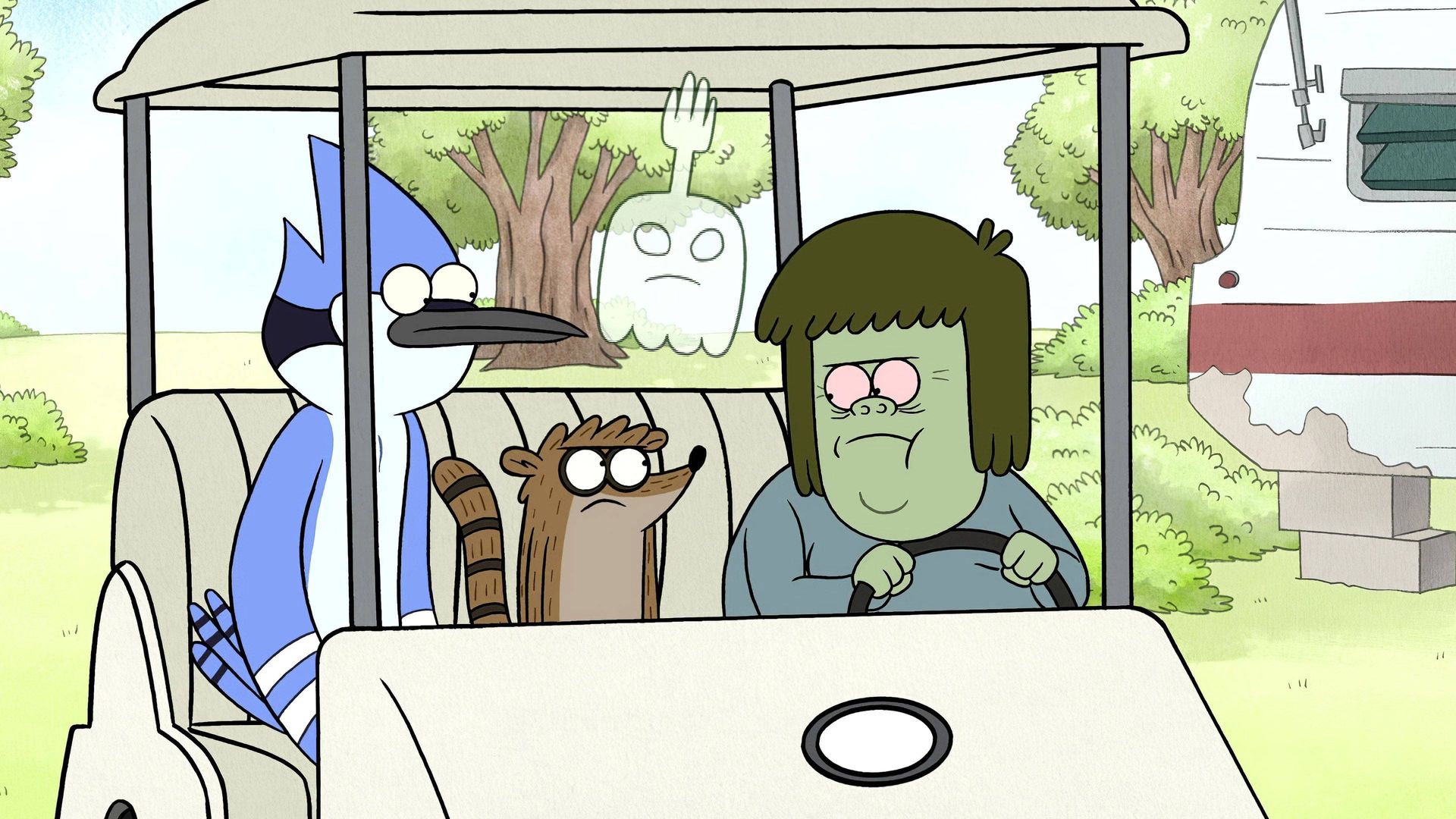 Regular Show background