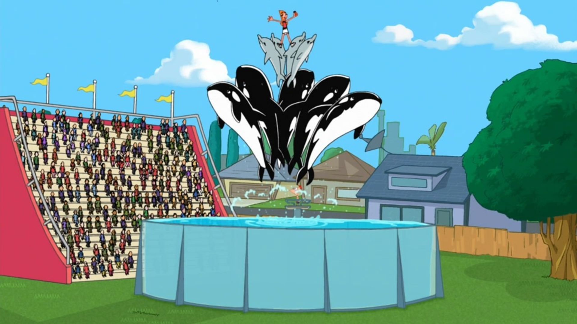 Phineas and Ferb background