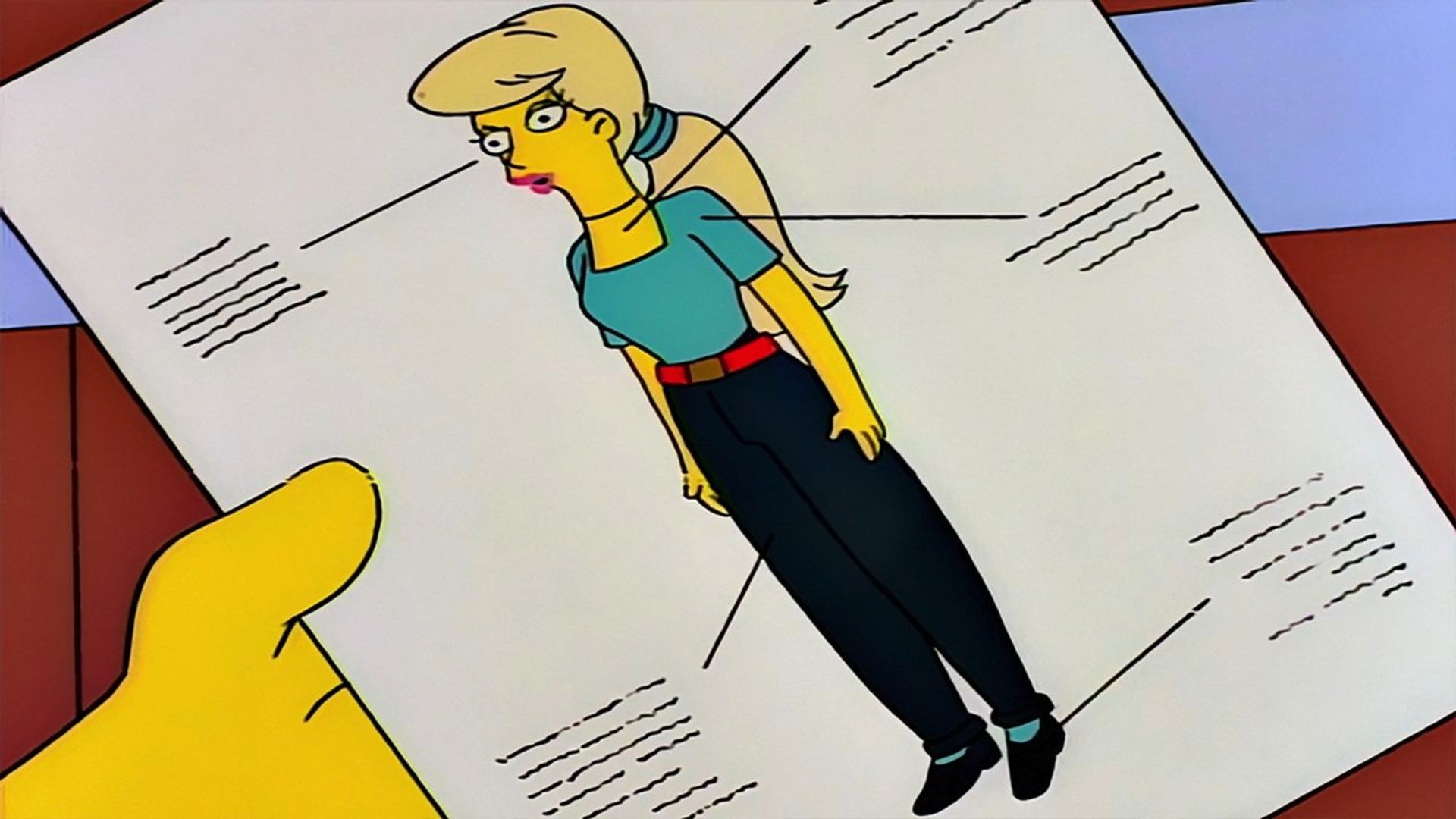 The Simpsons background