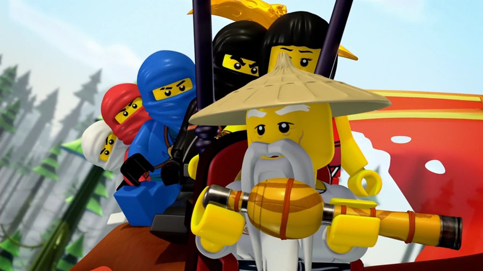Ninjago: Masters of Spinjitzu background