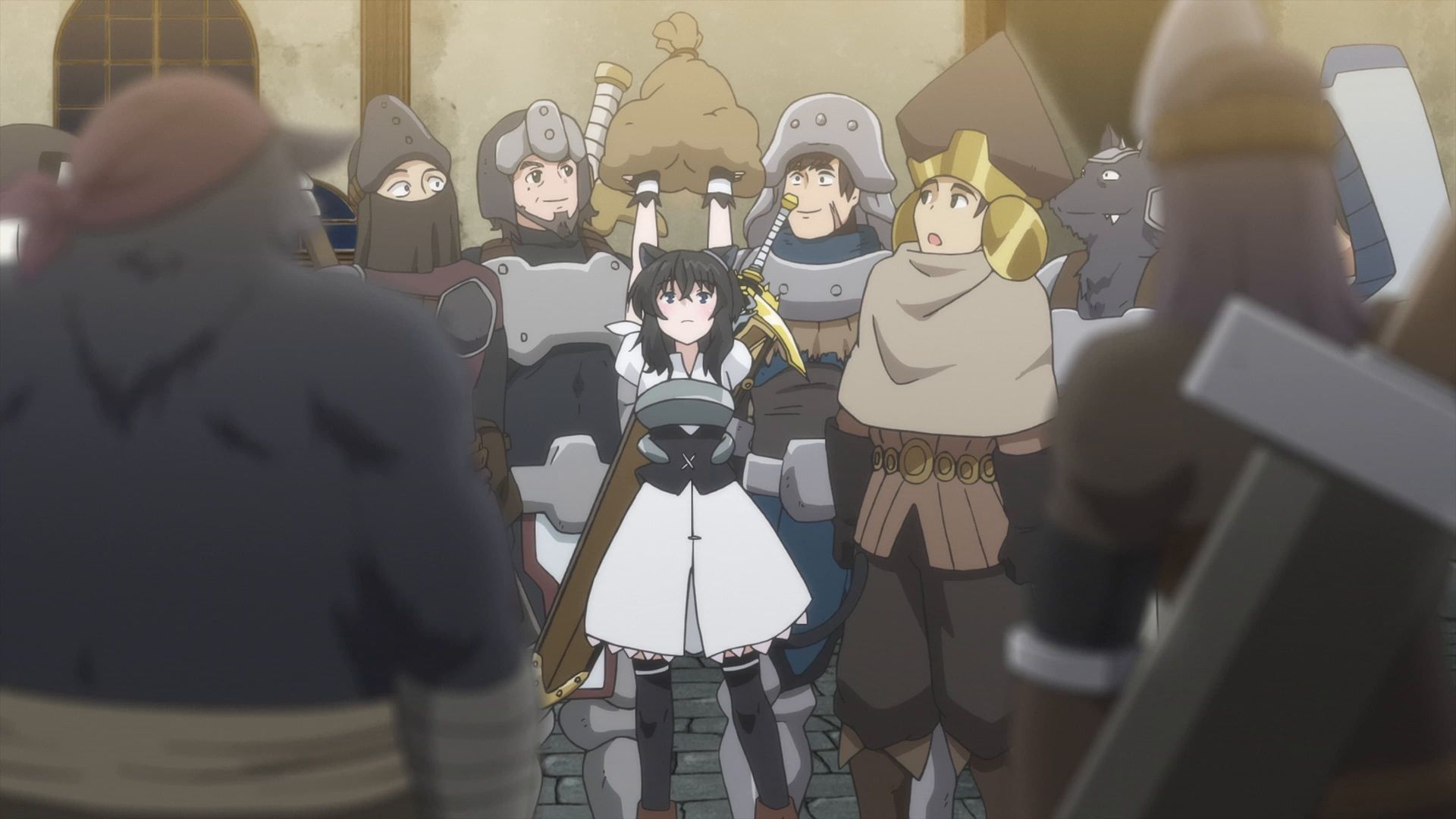 Reincarnated as a Sword background