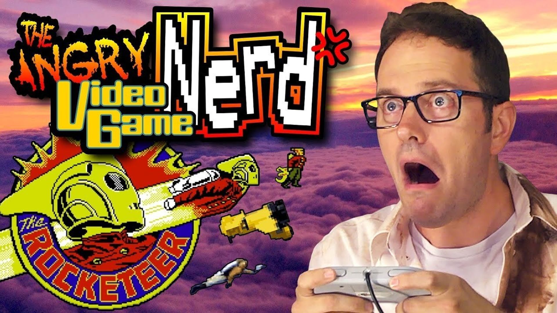 The Angry Video Game Nerd background