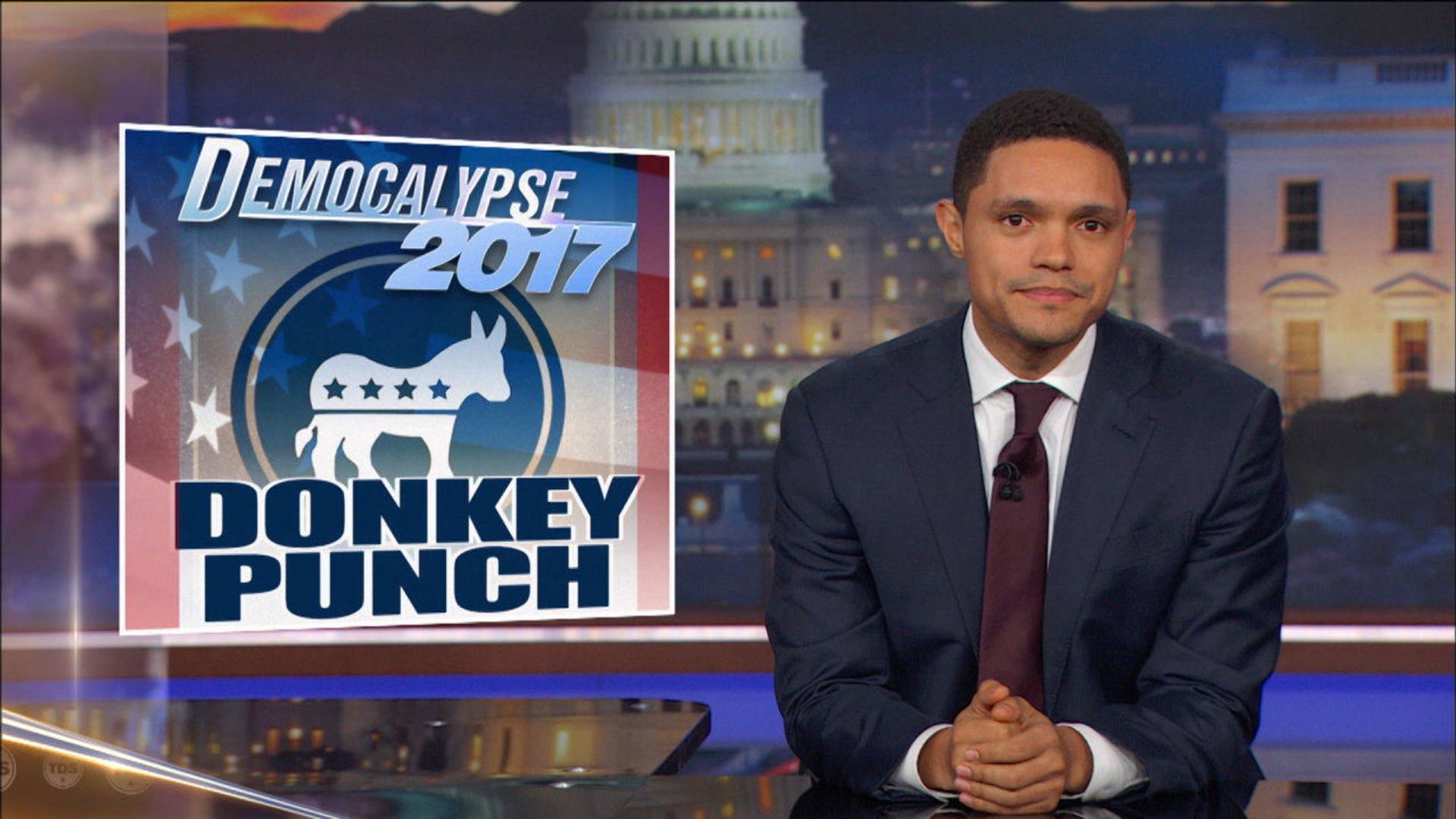 The Daily Show background