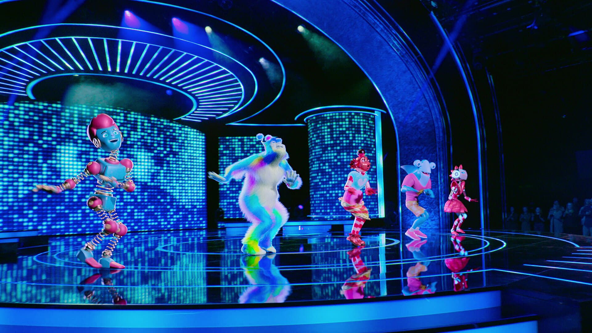 Dance Monsters background