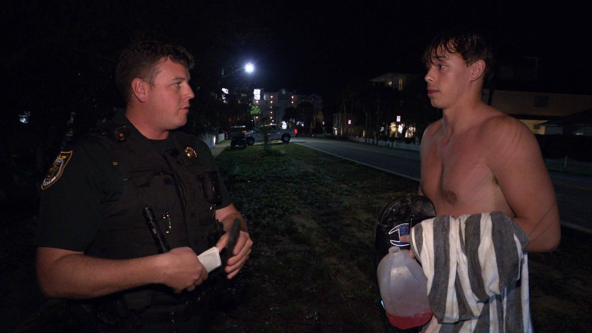 Cops background