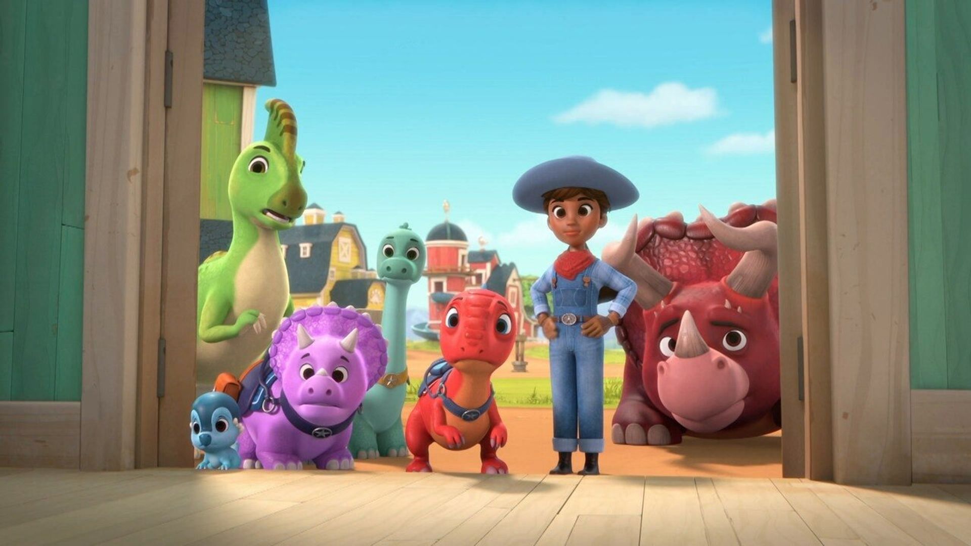 Dino Ranch background
