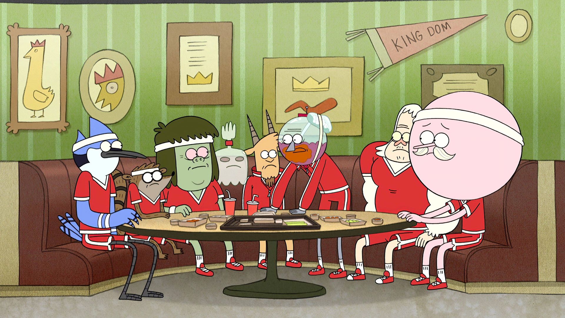 Regular Show background