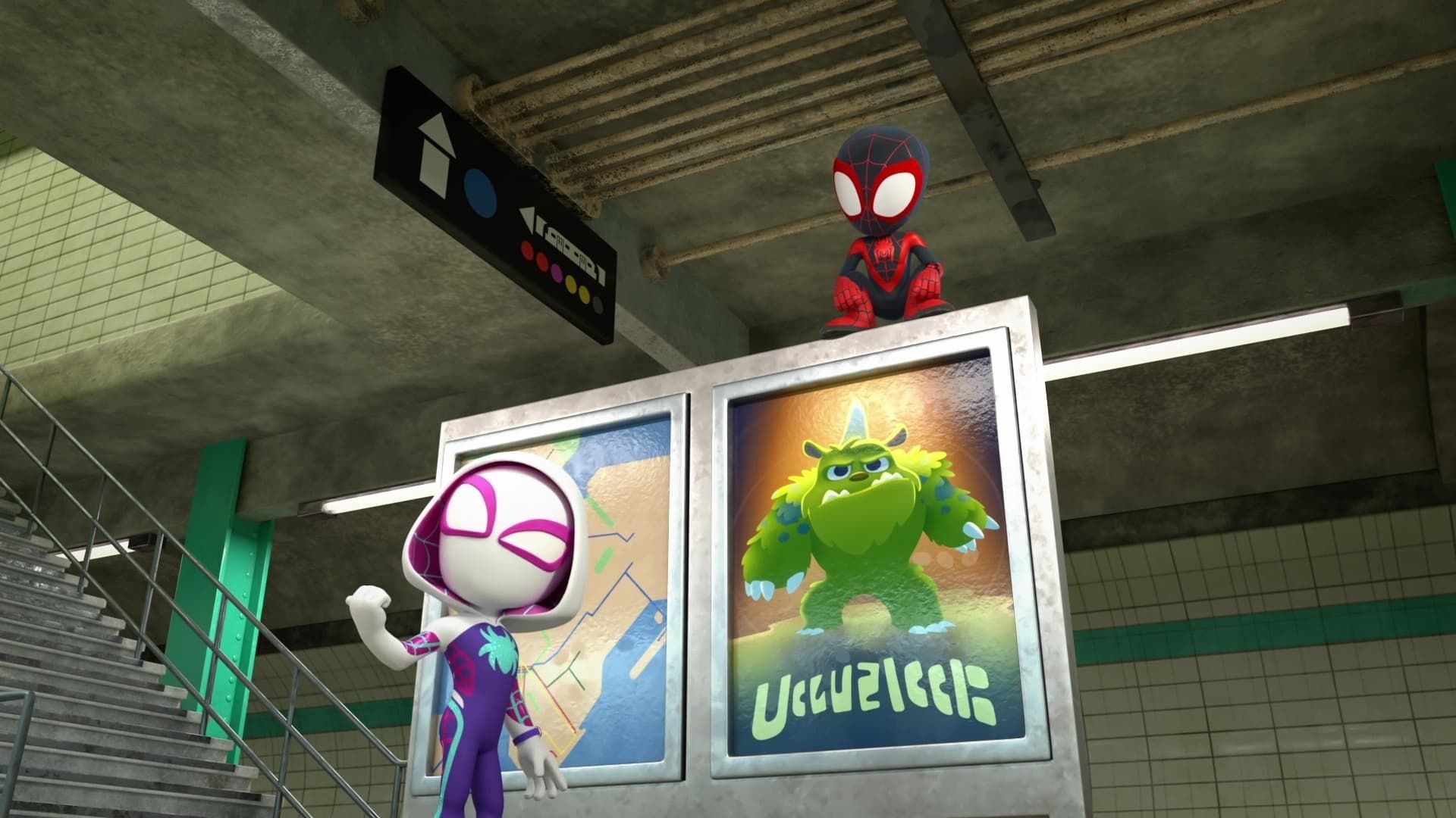 Spidey and His Amazing Friends background