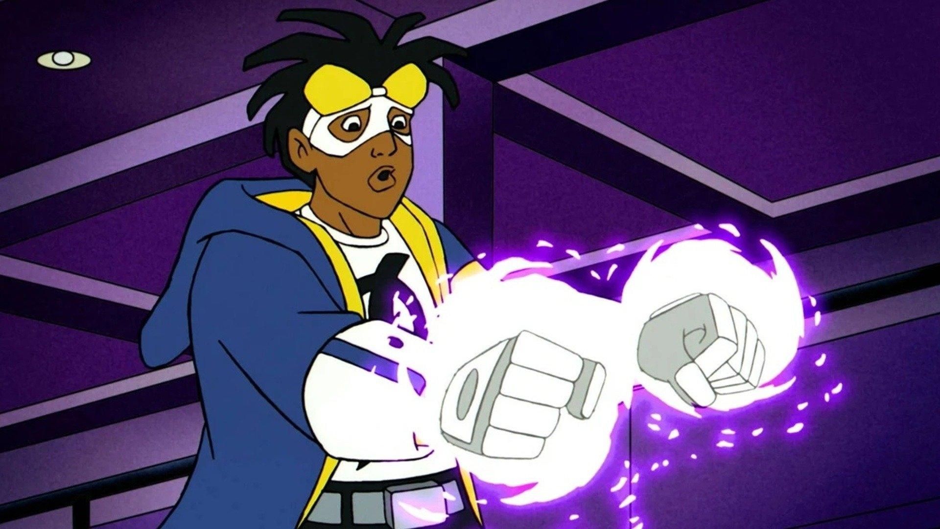 Static Shock background