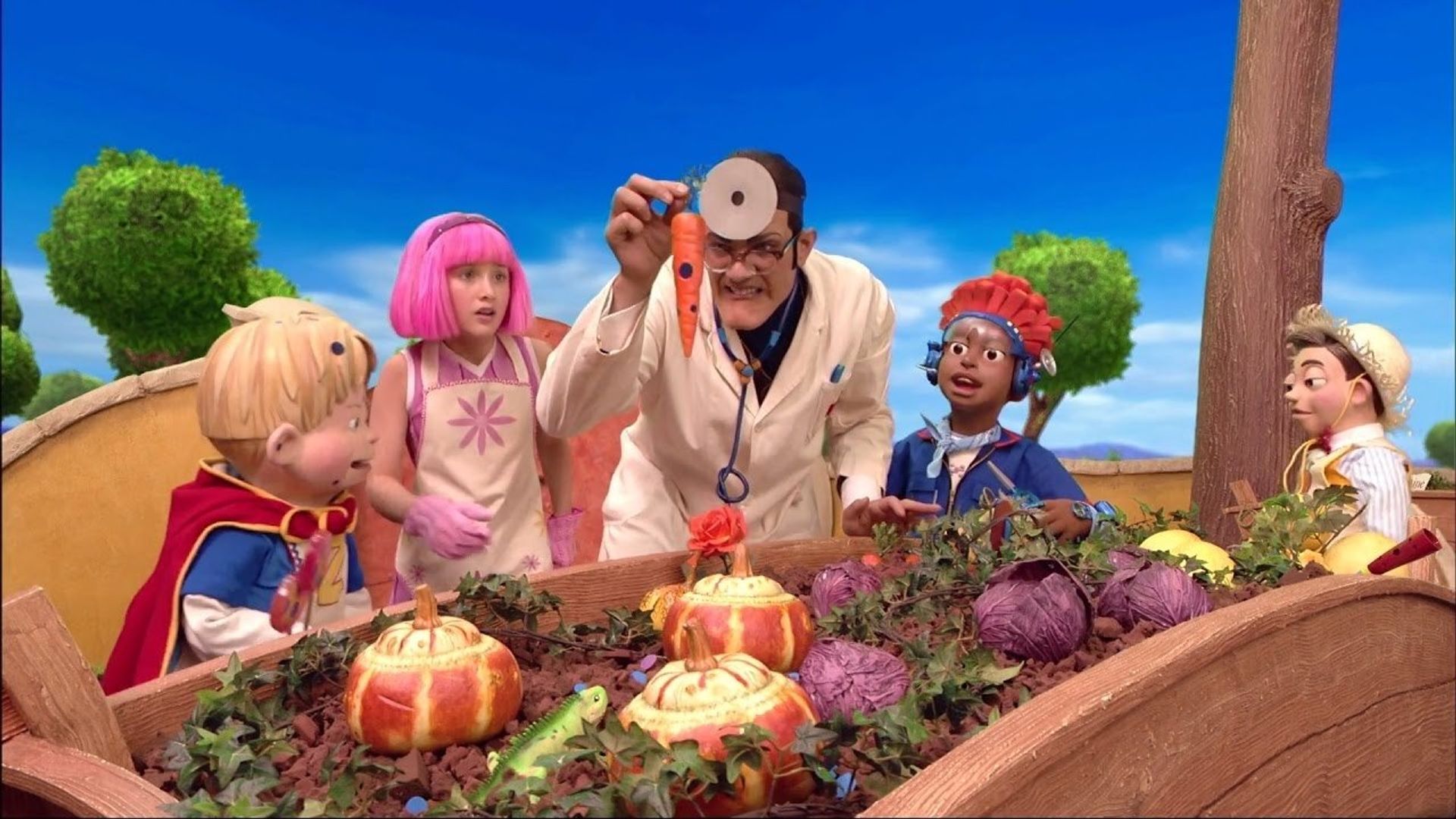 LazyTown background