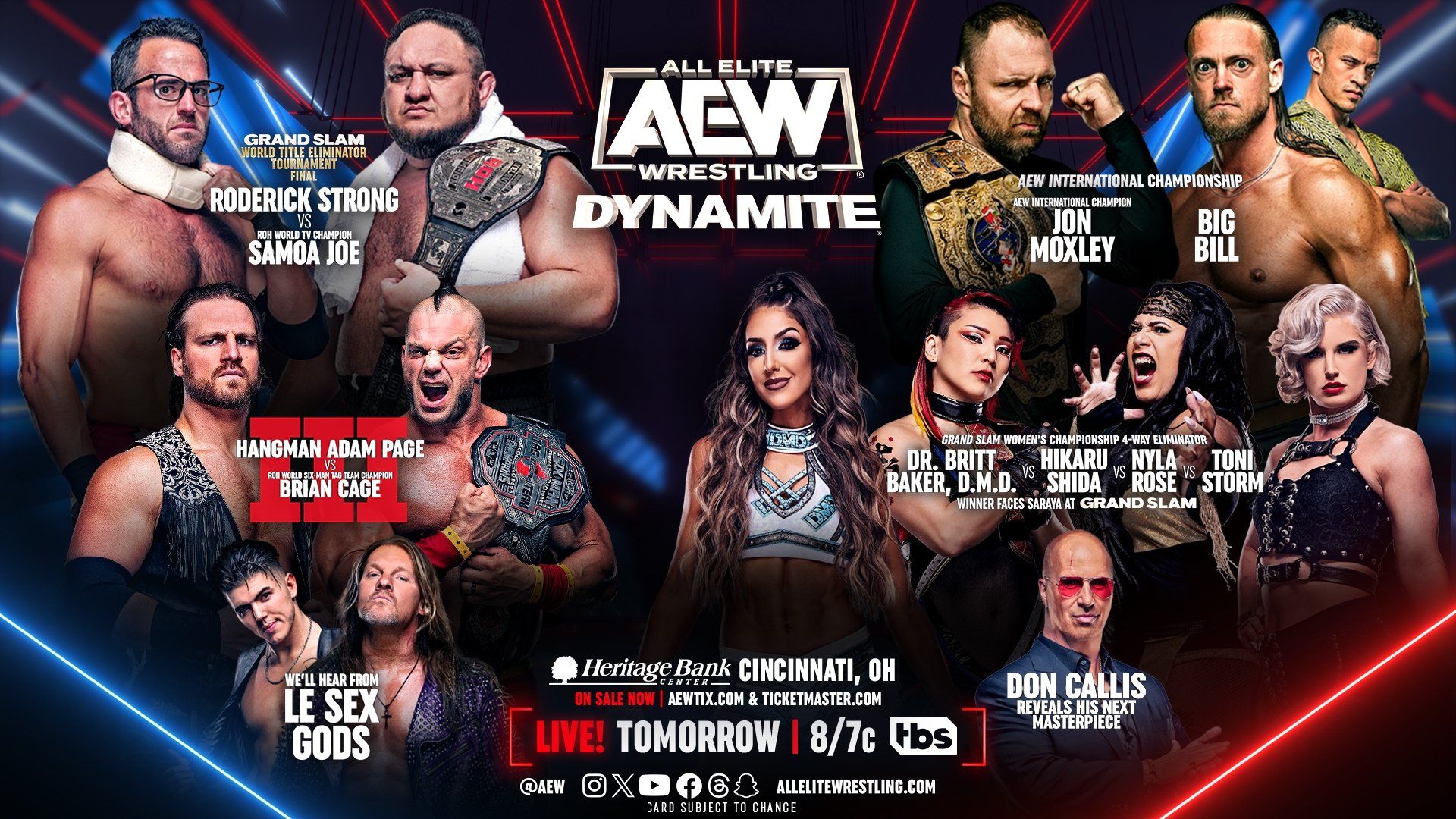 All Elite Wrestling: Dynamite background