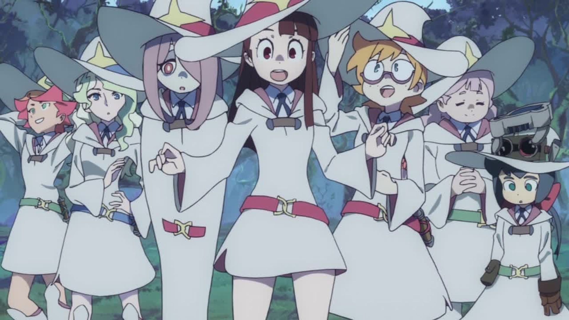 Little Witch Academia background