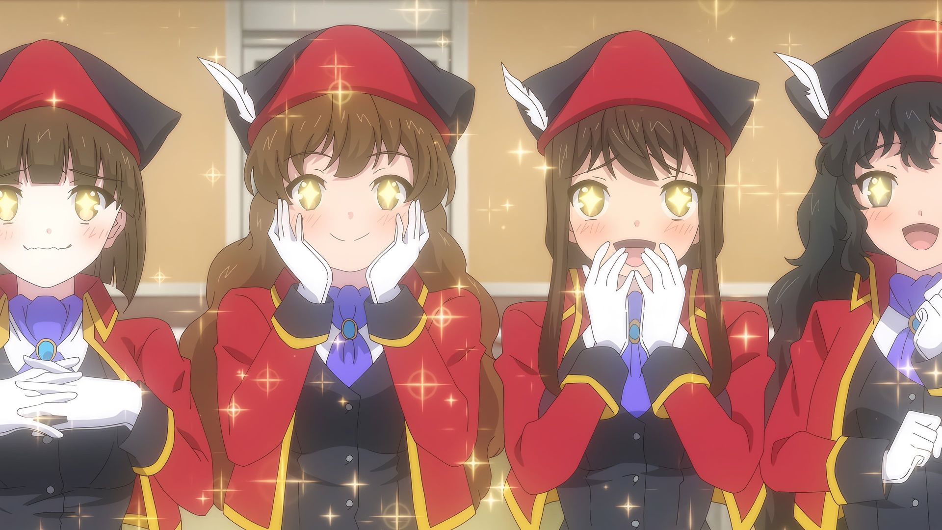 Isekai wa smartphone to tomo ni. background