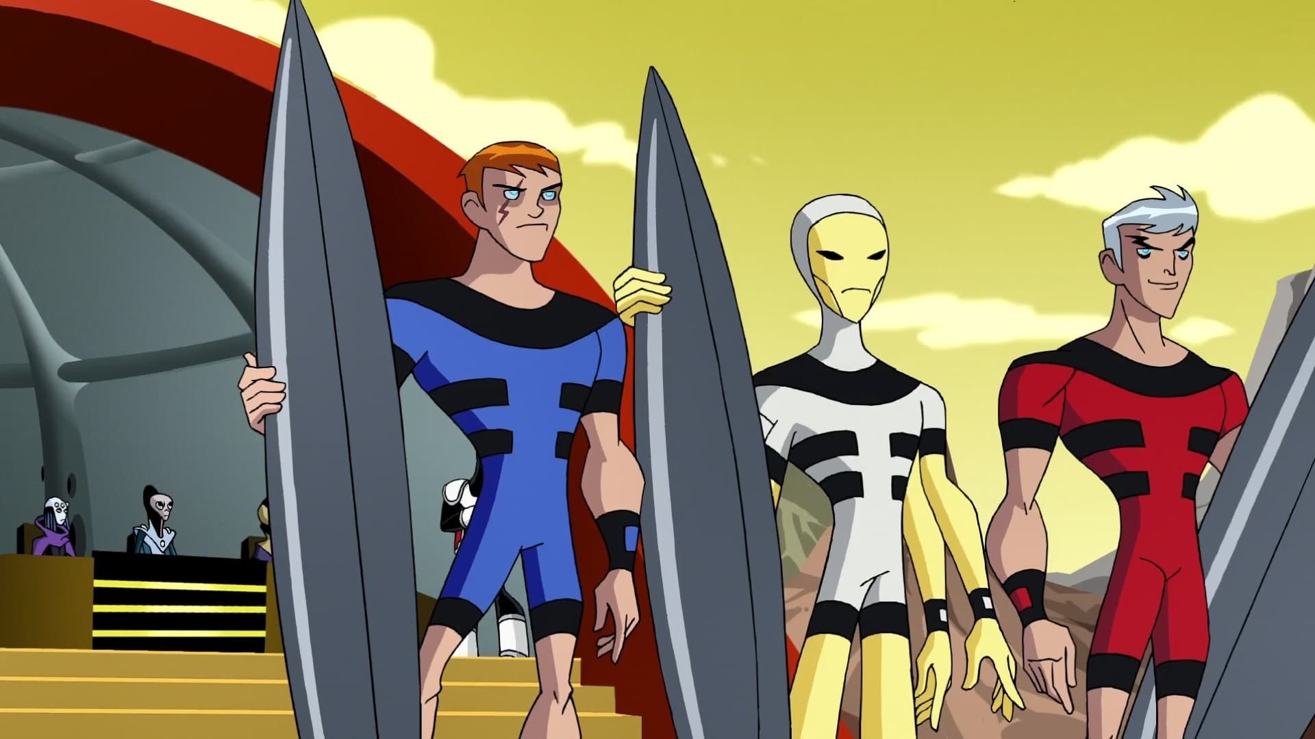 Legion of Super Heroes background