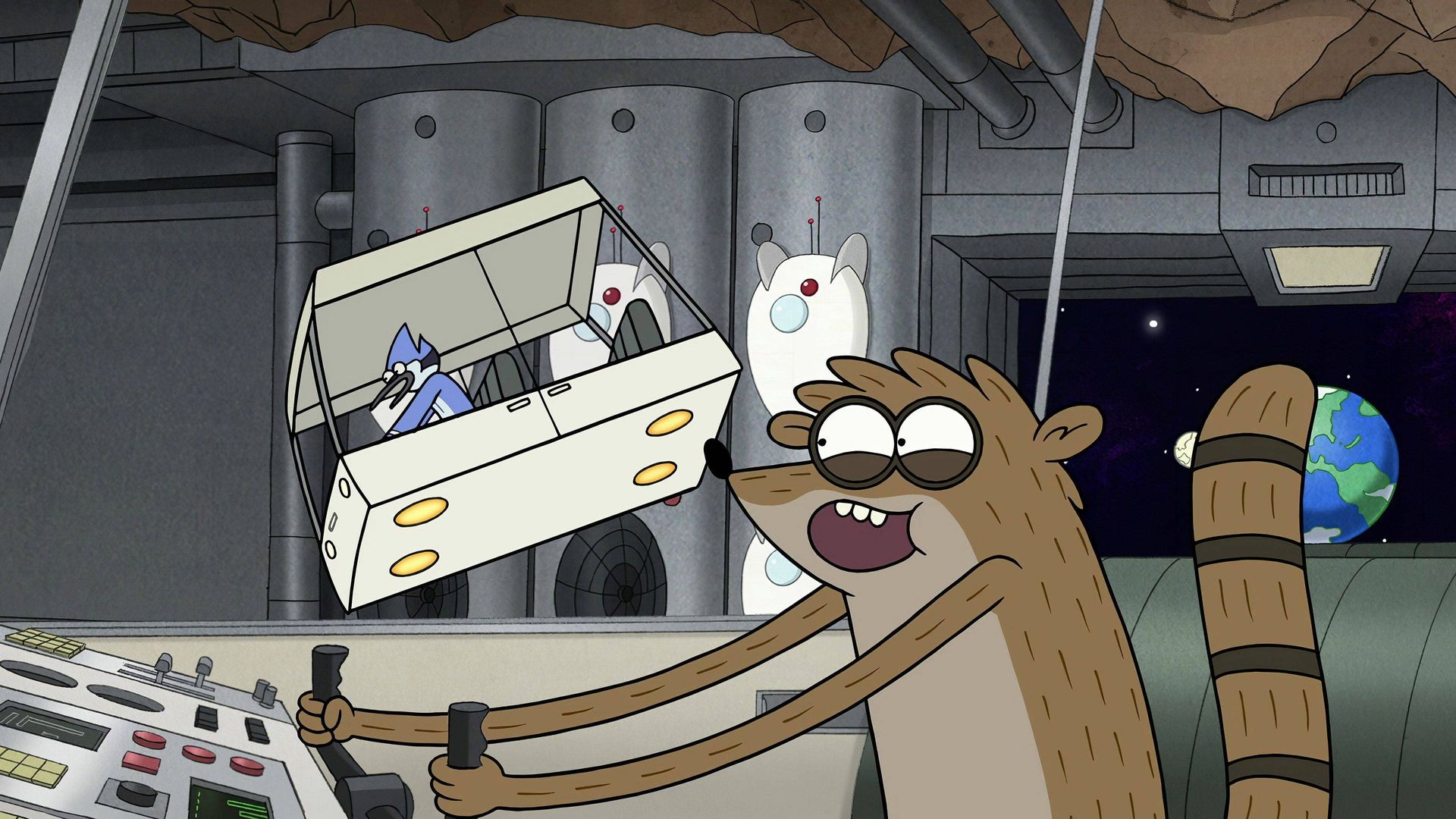 Regular Show background