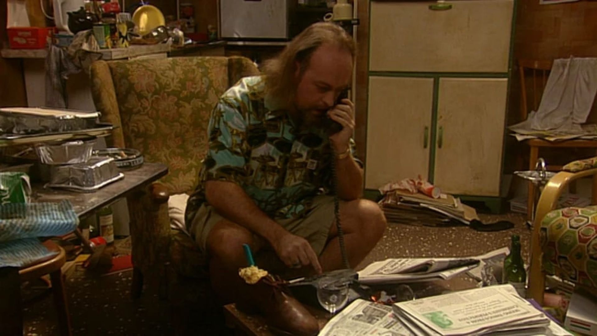 Black Books background