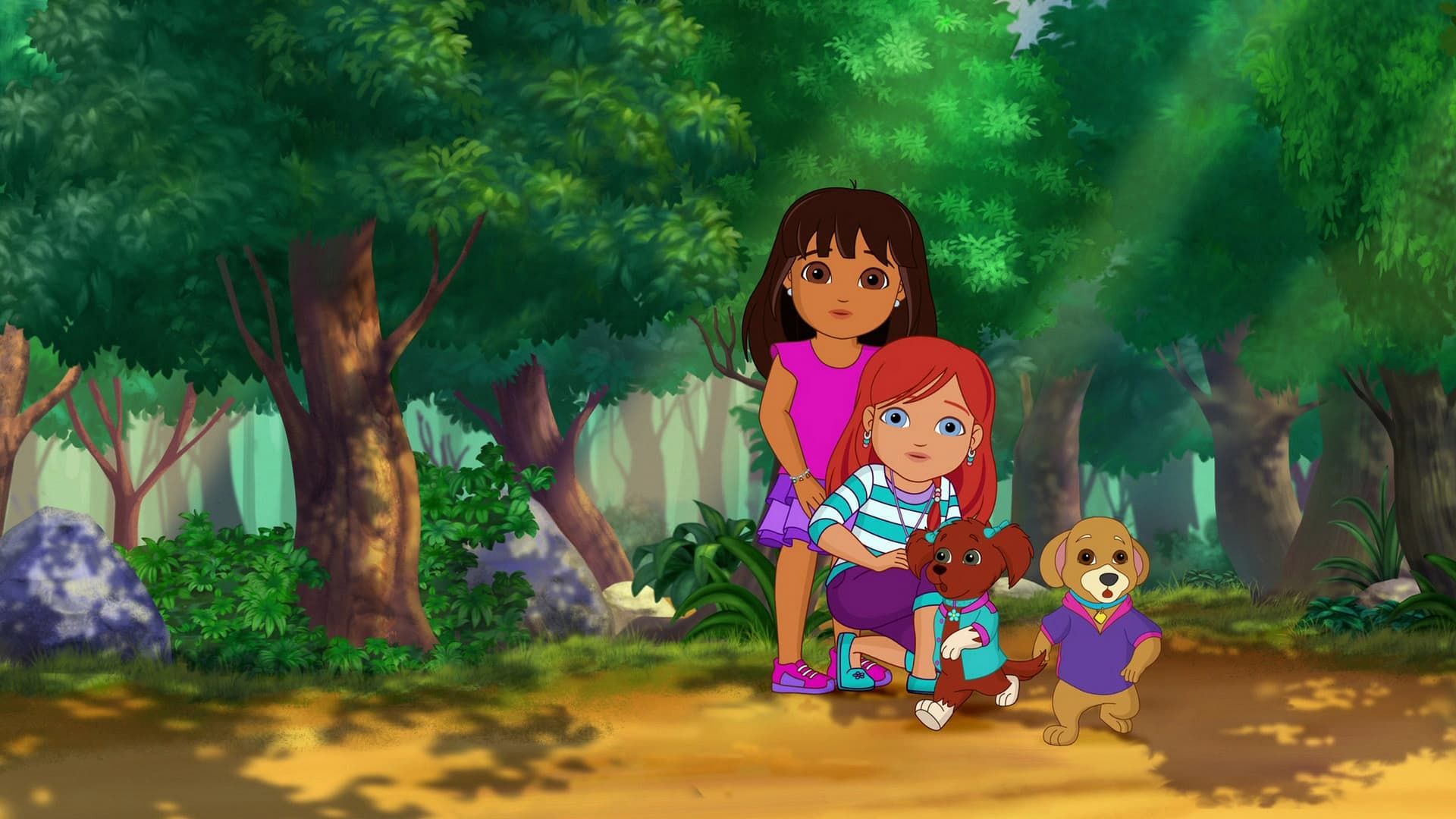 Dora and Friends: Into the City! background