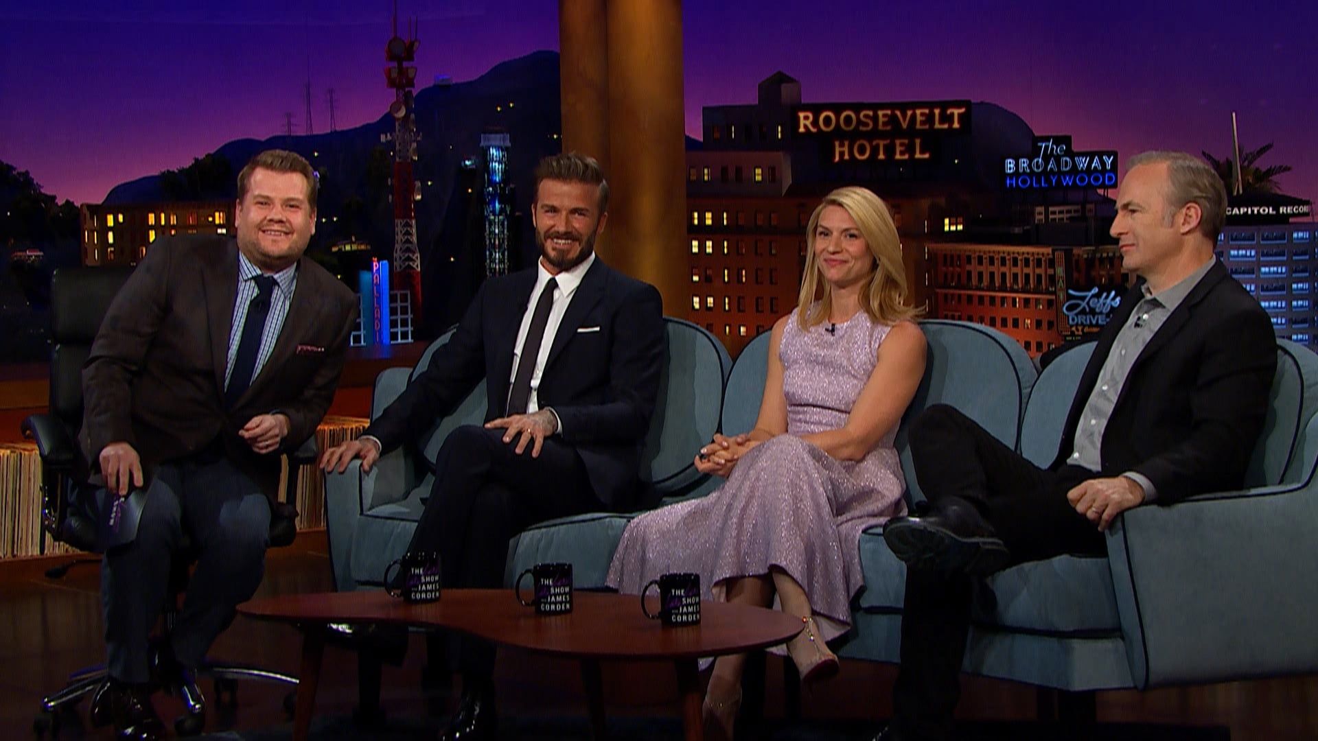 The Late Late Show with James Corden background
