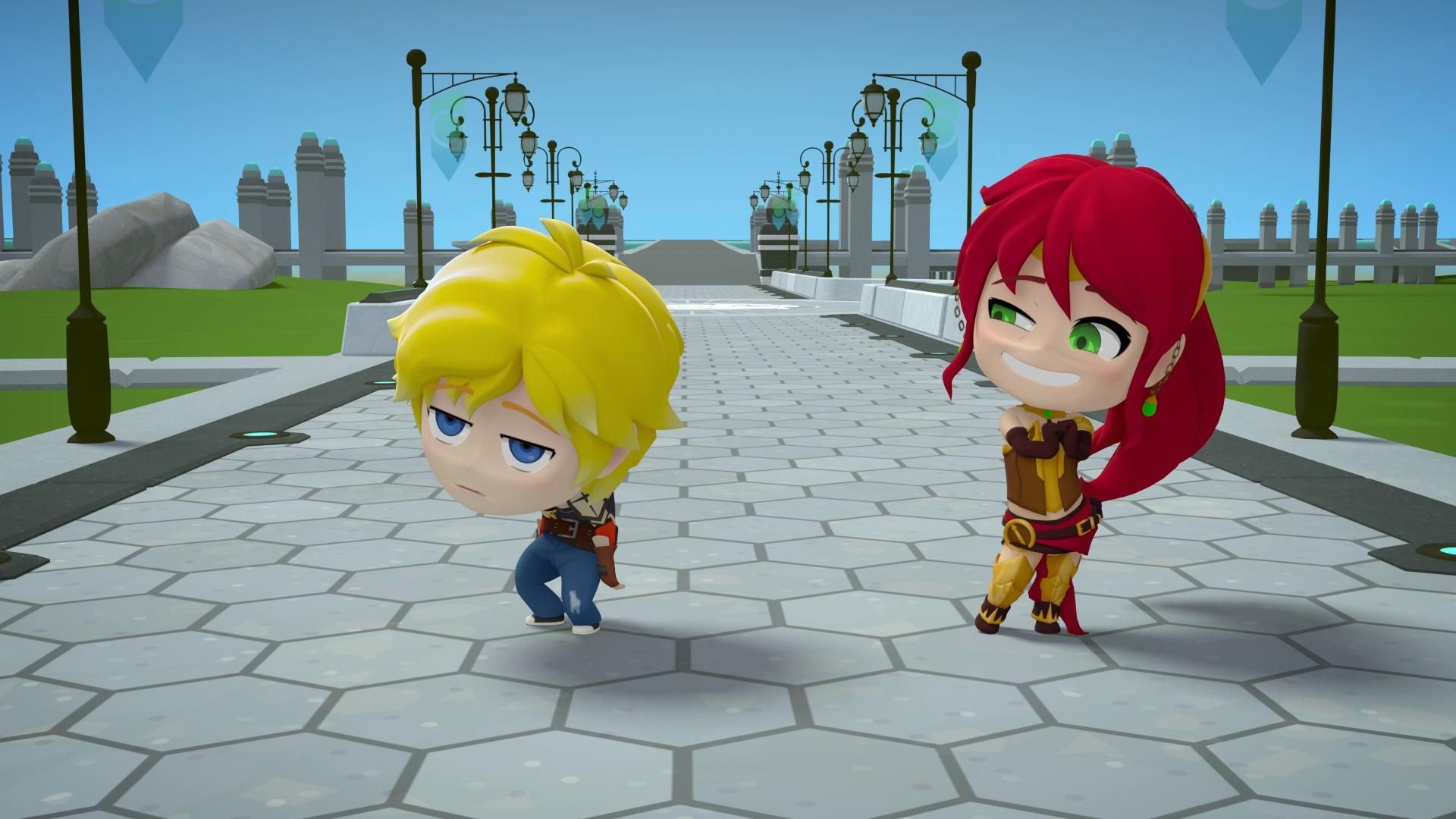 RWBY Chibi background