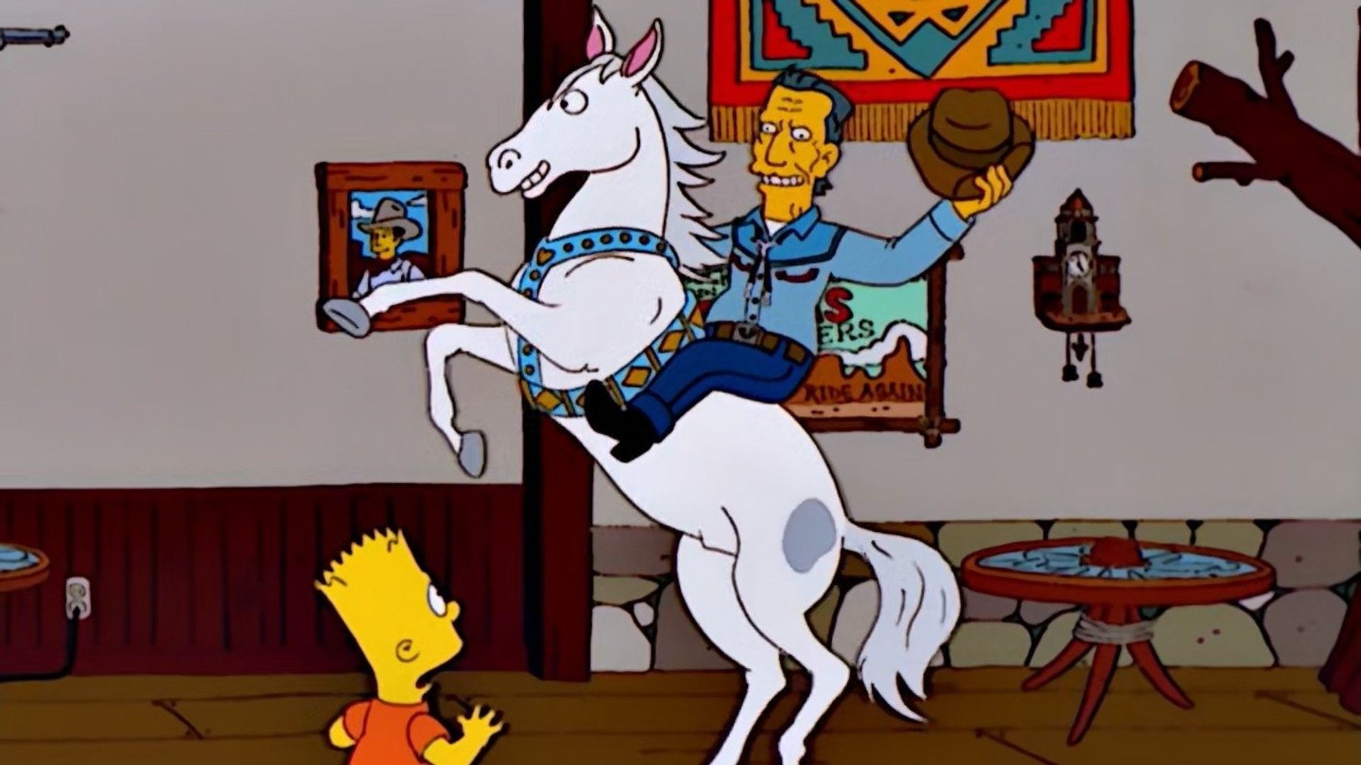 The Simpsons background