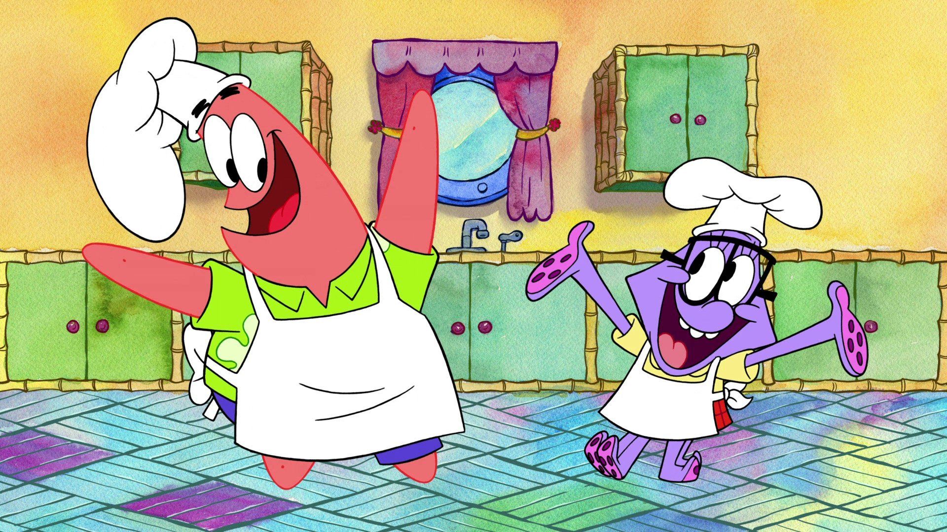 The Patrick Star Show background