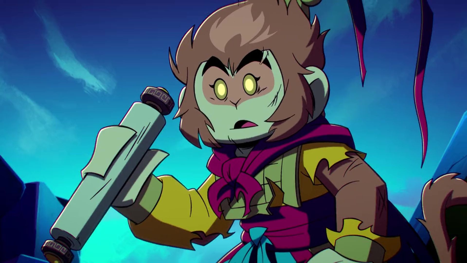 Monkie Kid background