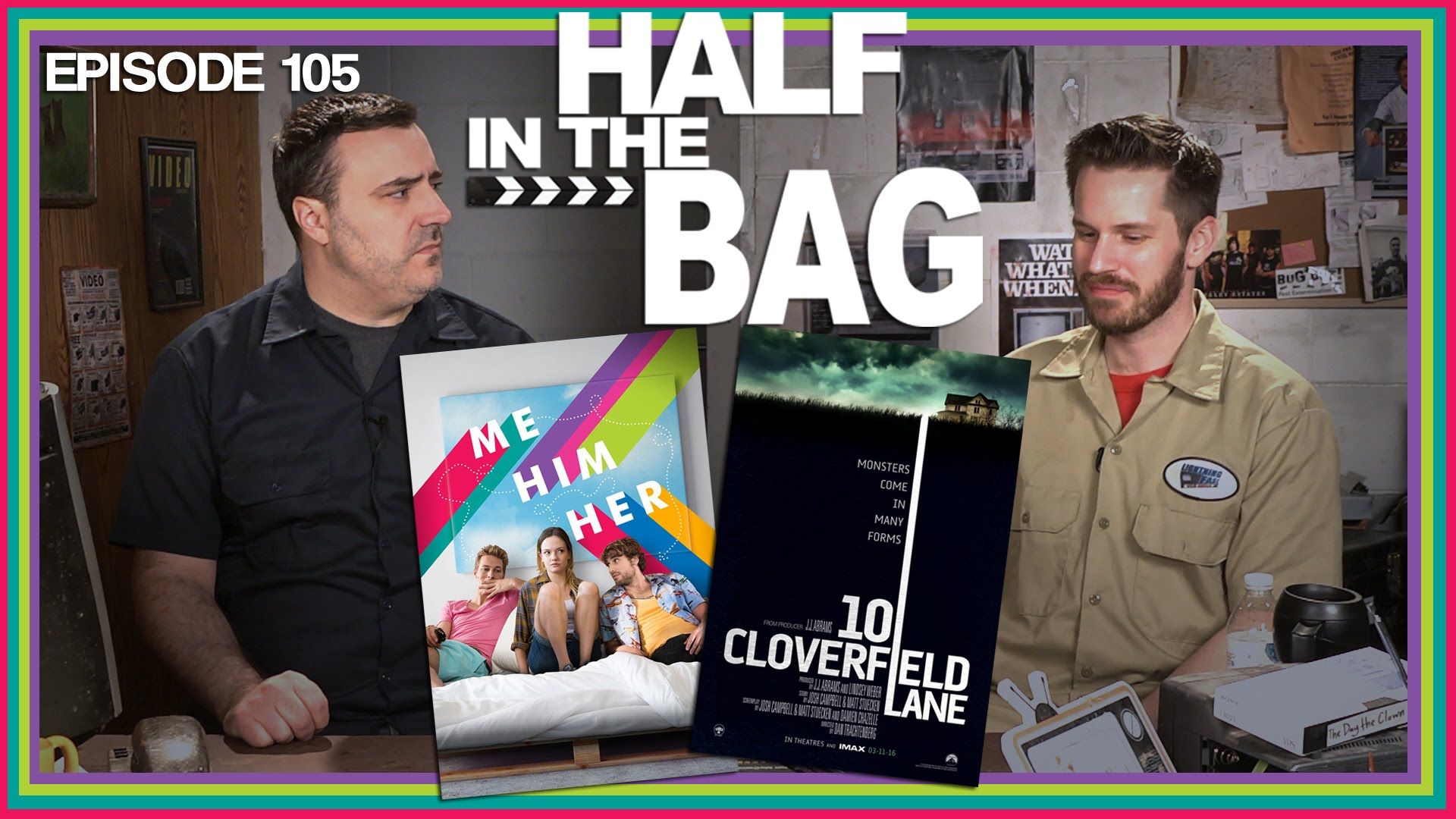 Half in the Bag background