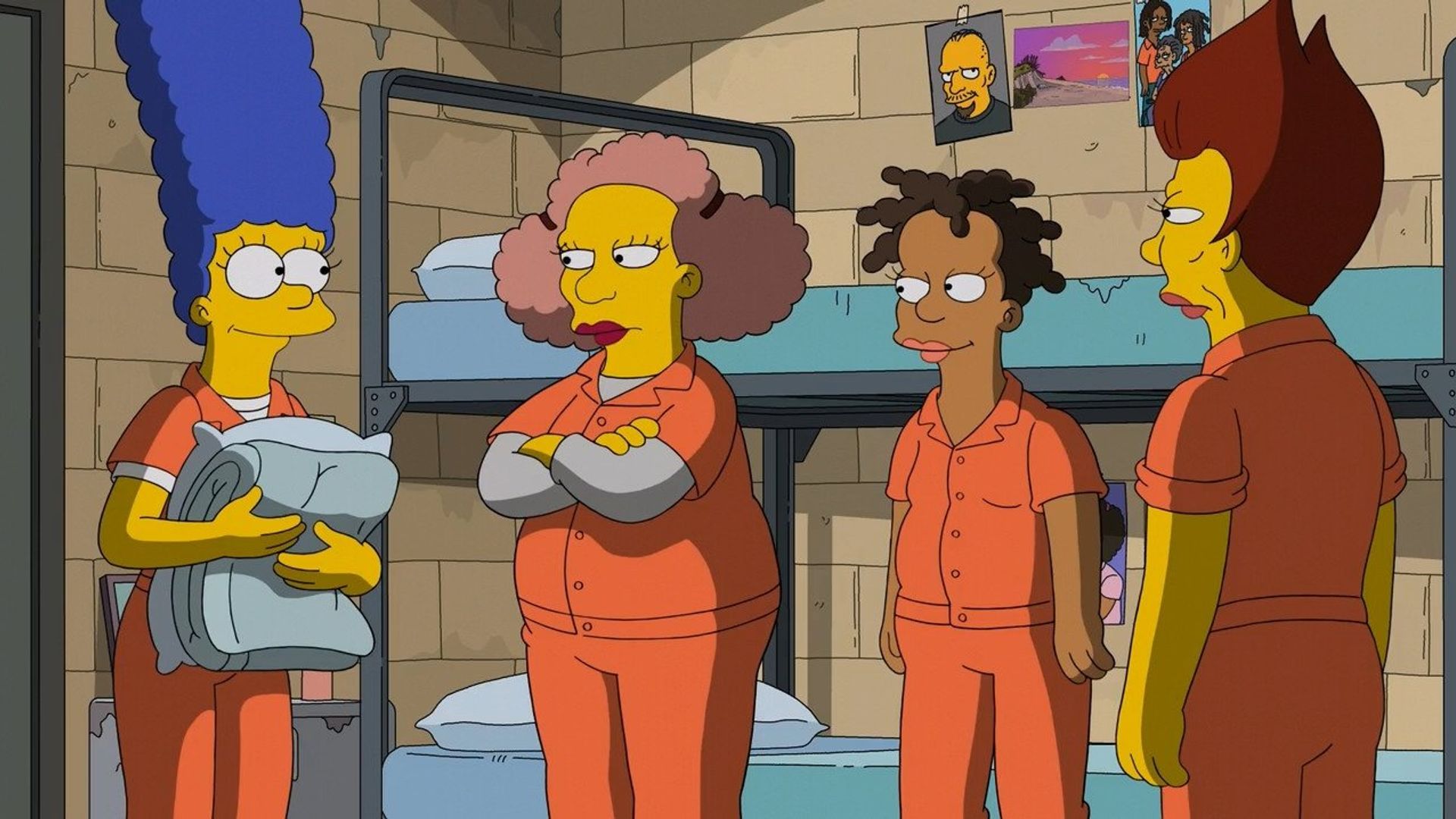 The Simpsons background