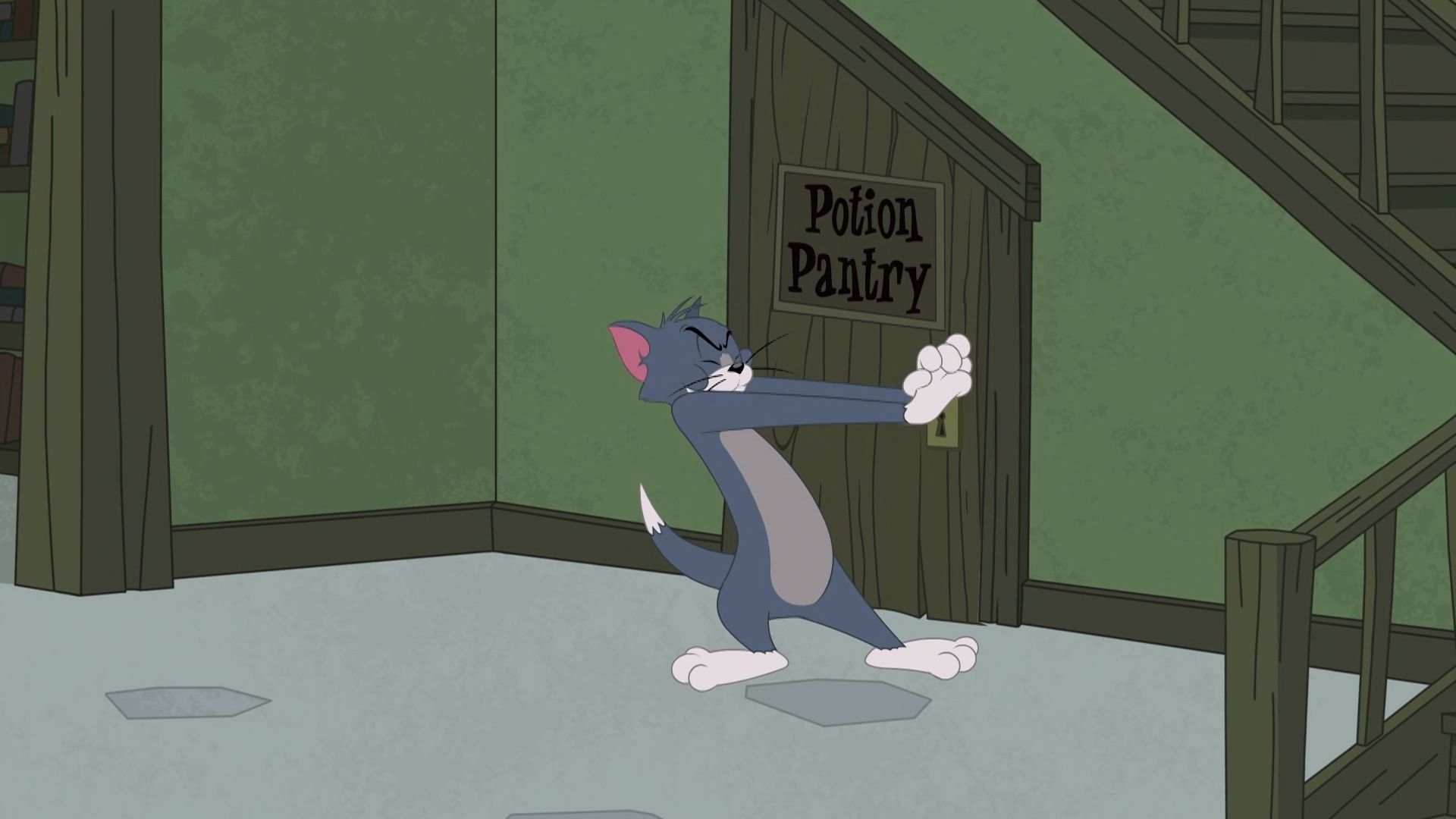 The Tom and Jerry Show background