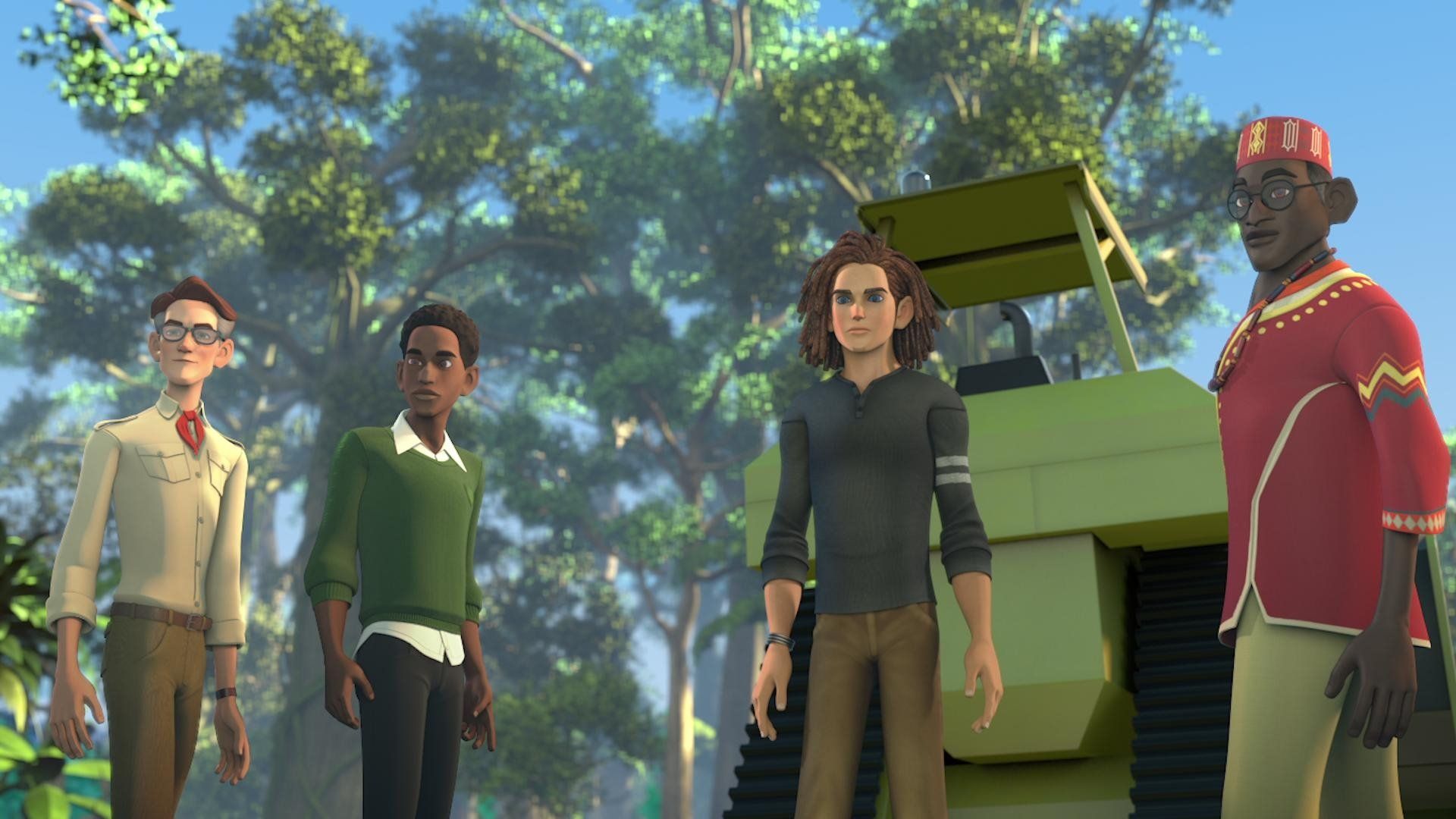 Tarzan and Jane background