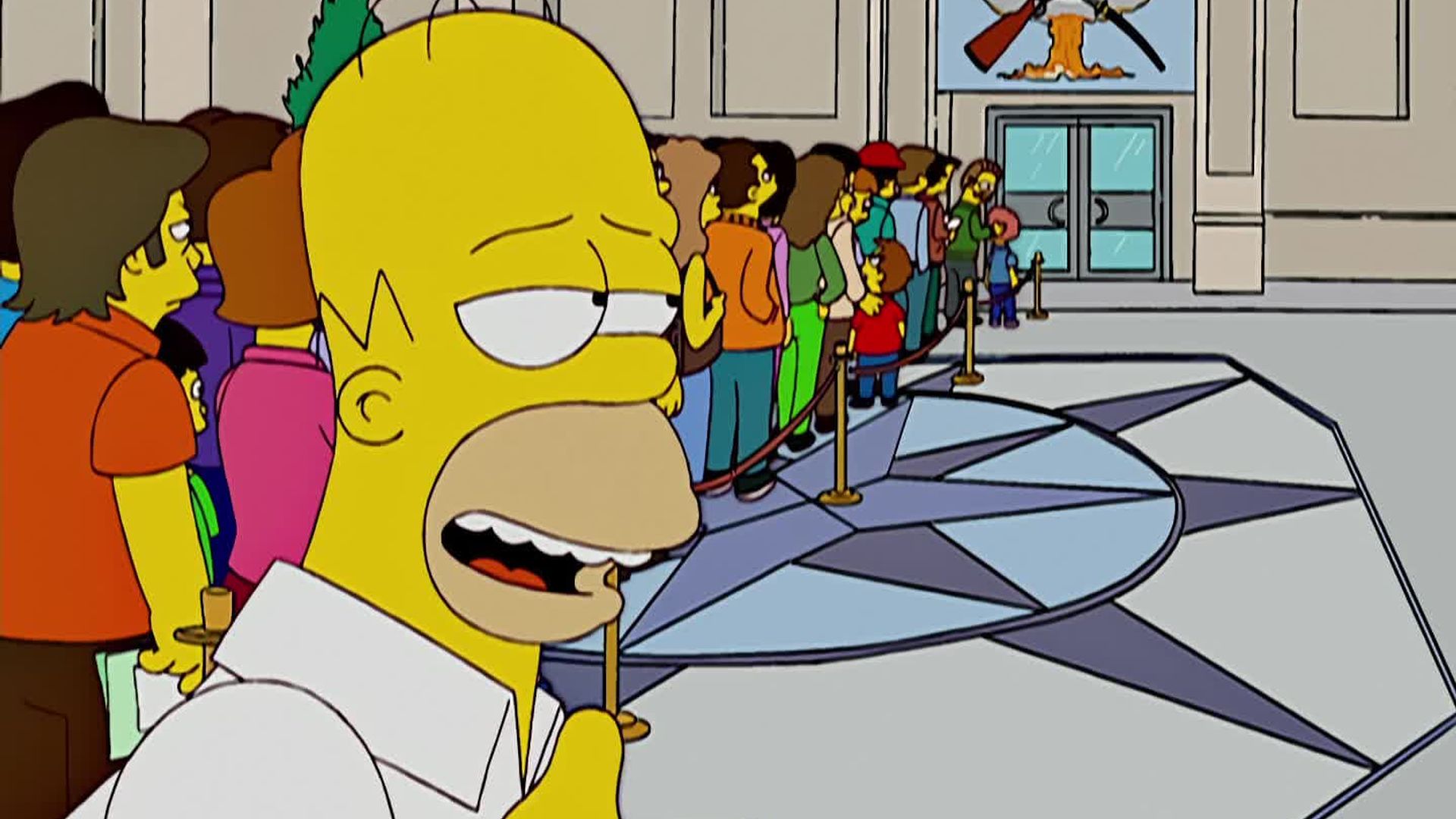 The Simpsons background