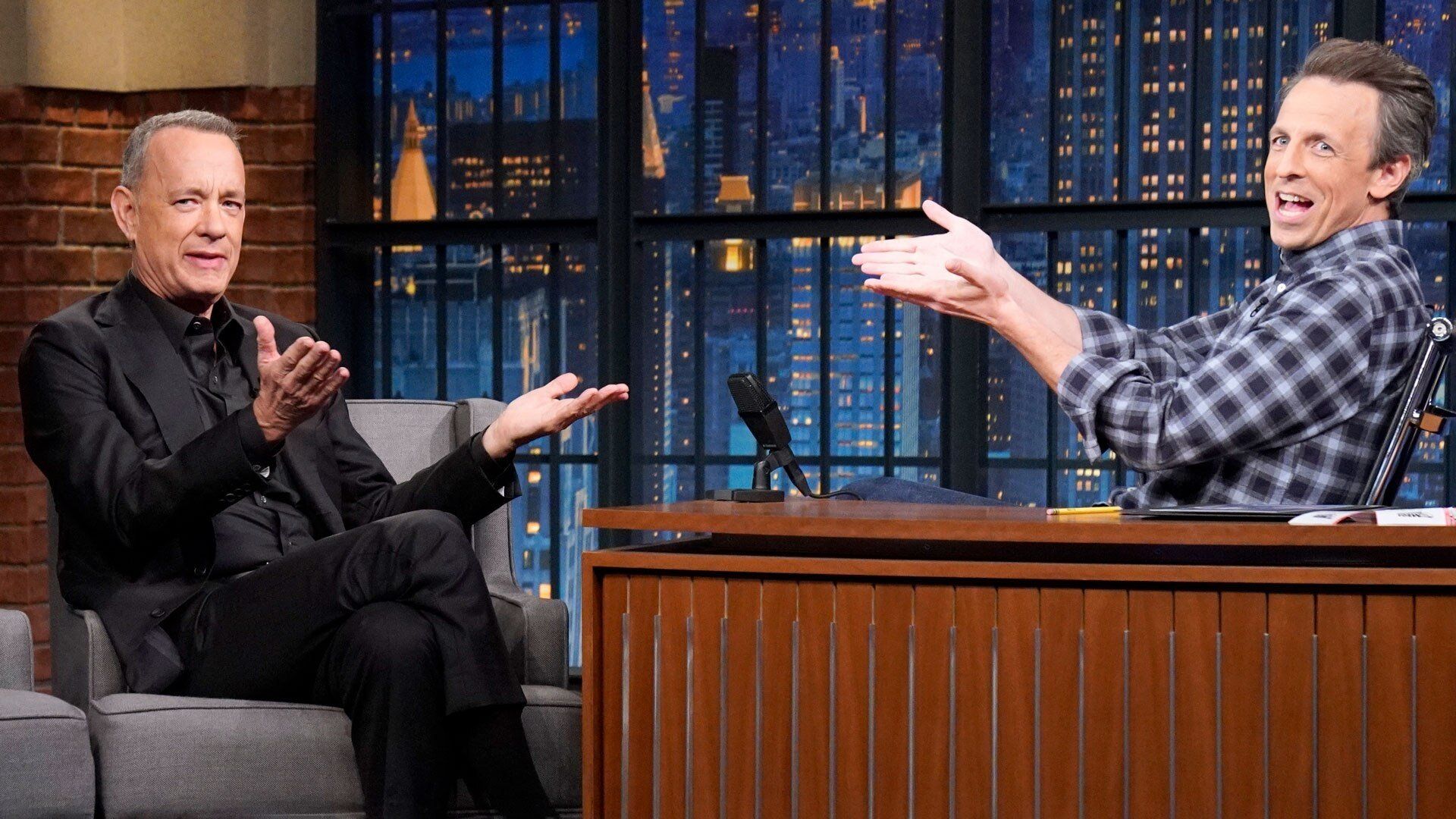Late Night with Seth Meyers background