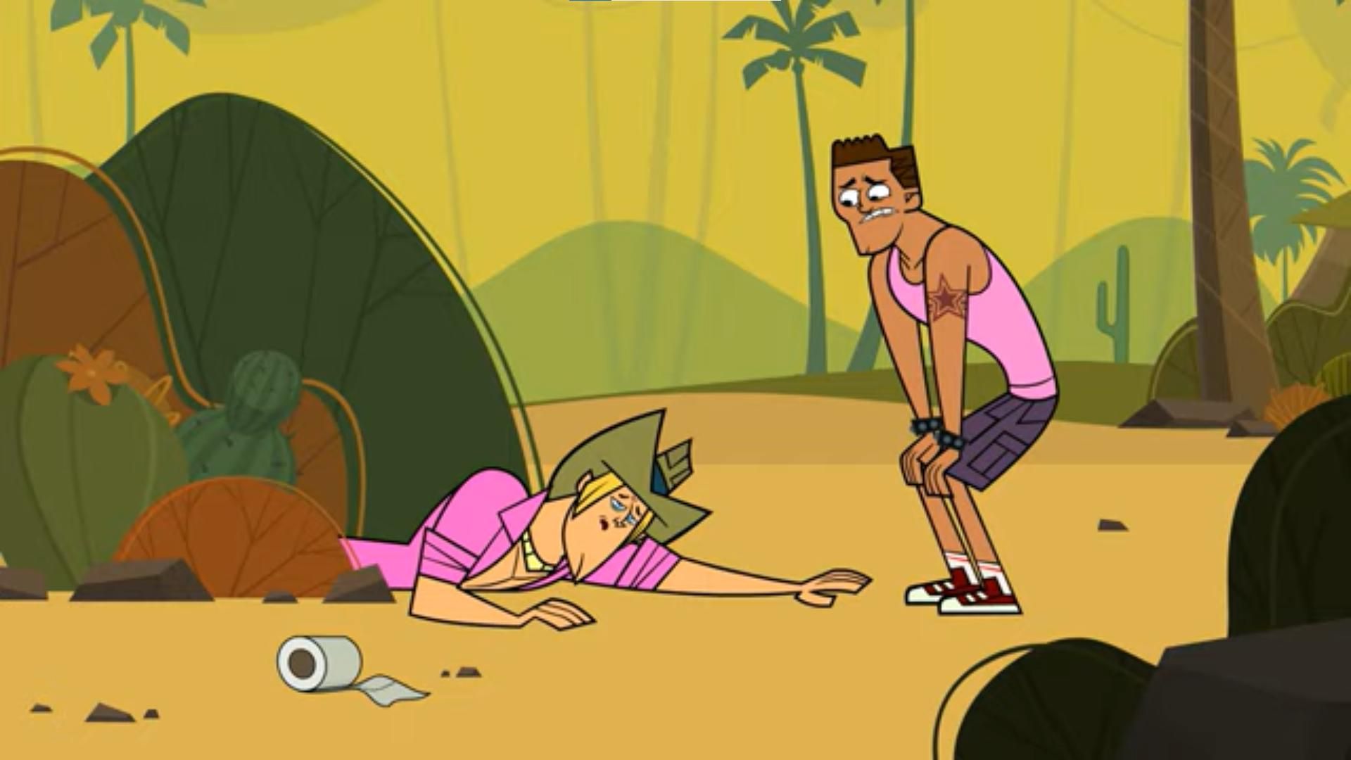 Total Drama Presents: The Ridonculous Race background