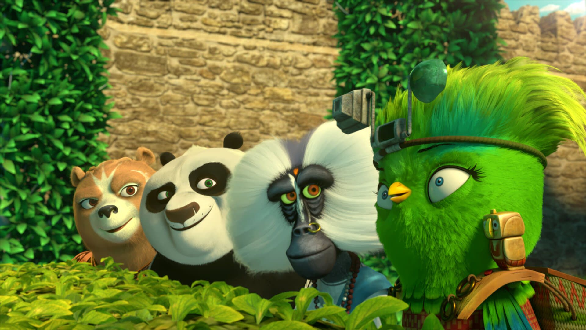 Kung Fu Panda: The Dragon Knight background