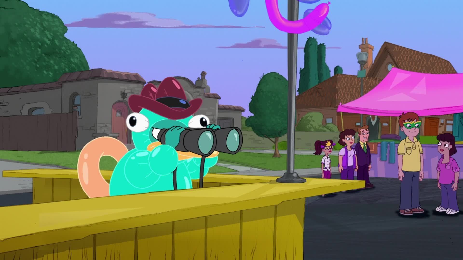 Phineas and Ferb background