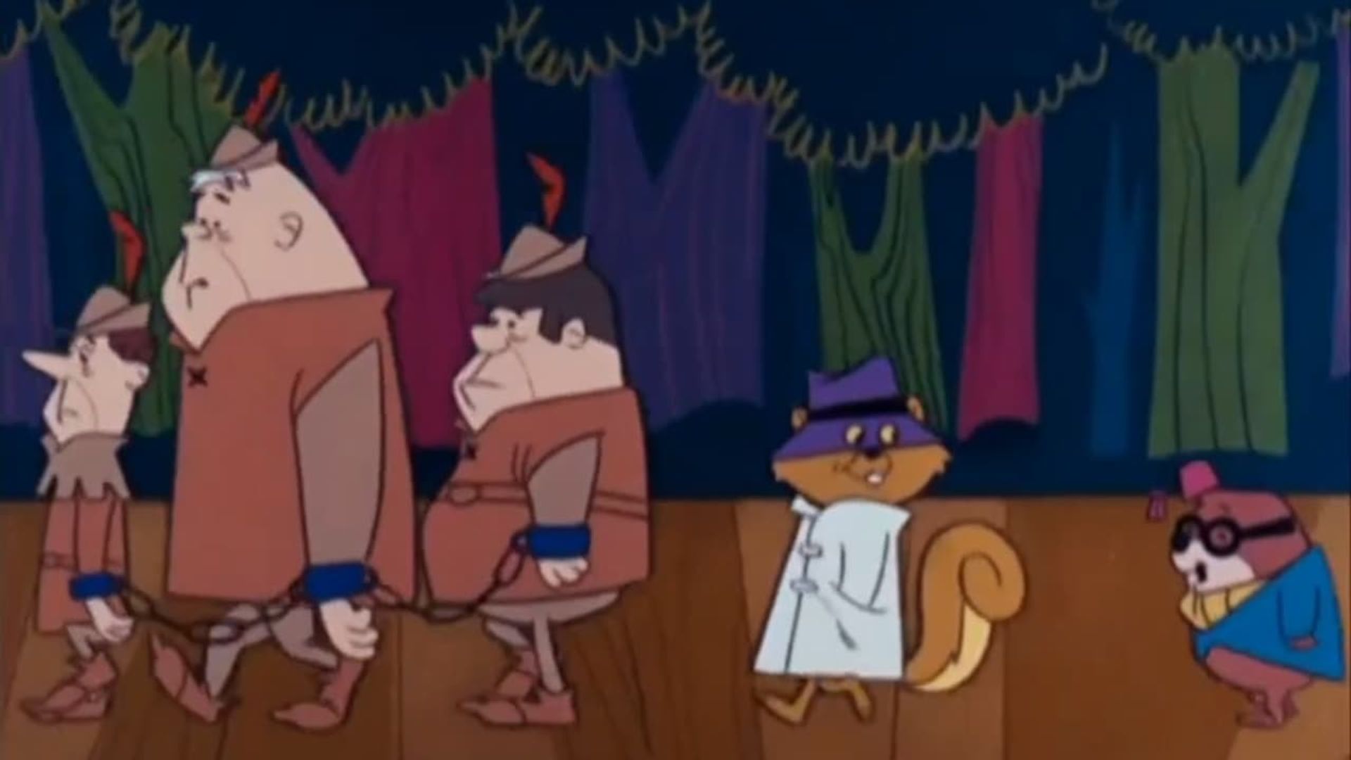 The Secret Squirrel Show background