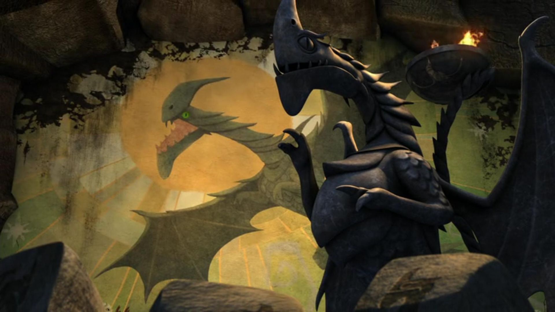 Dragons: Race to the Edge background