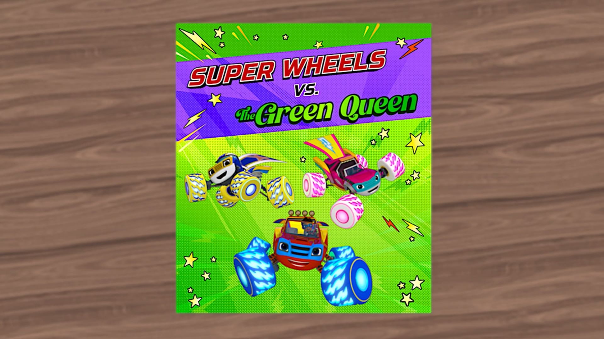 Blaze and the Monster Machines background