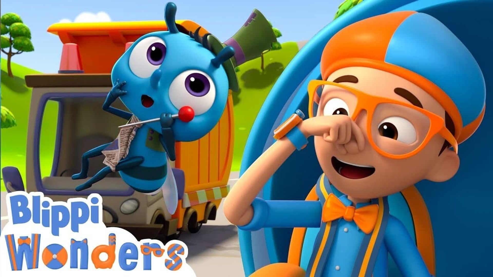 Blippi Wonders background