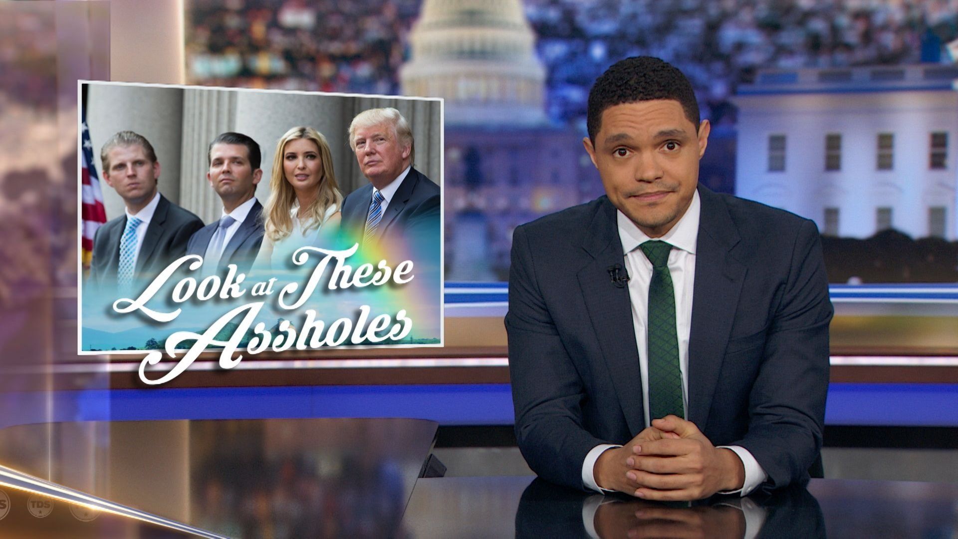 The Daily Show background