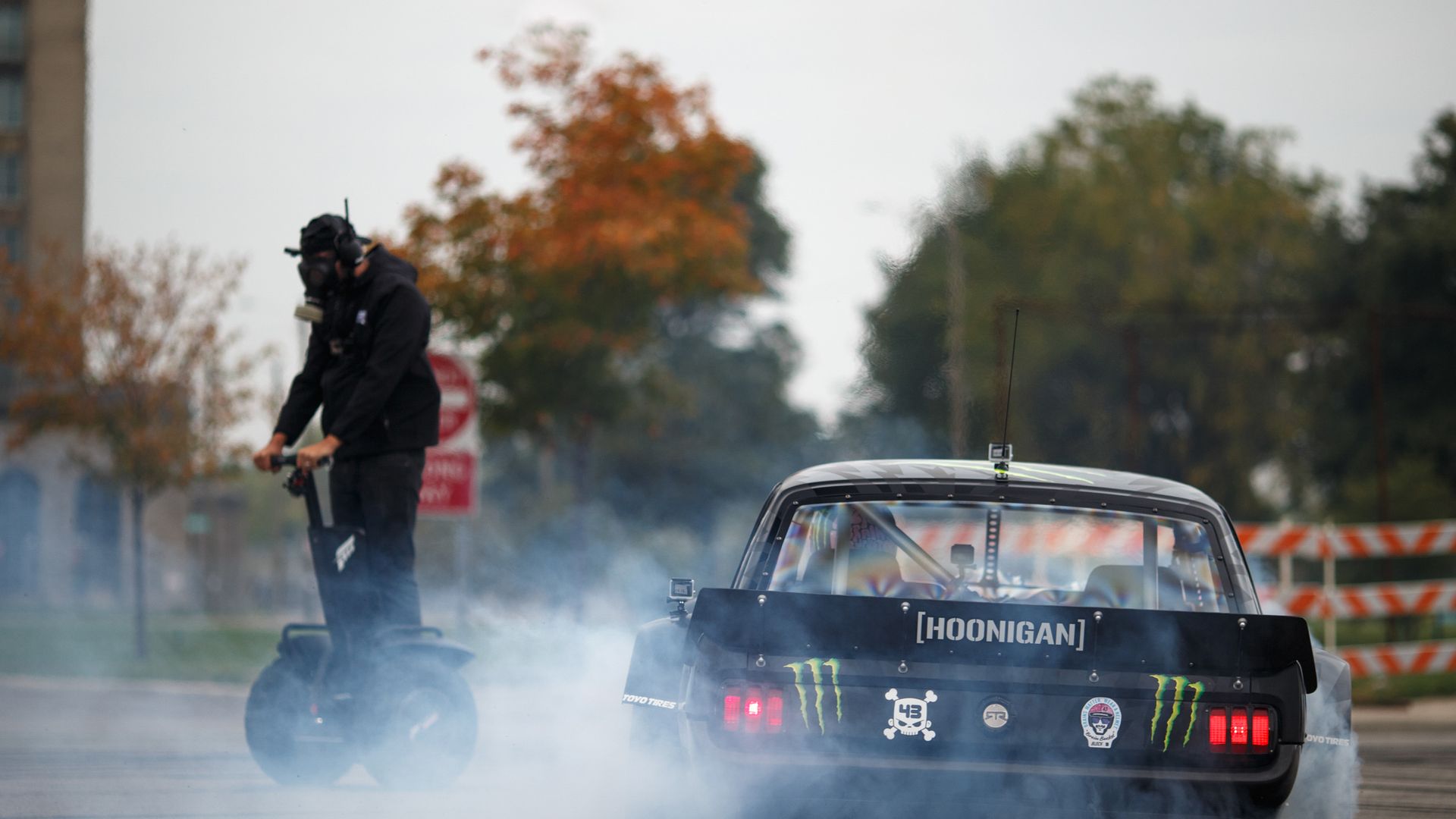 The Gymkhana Files background